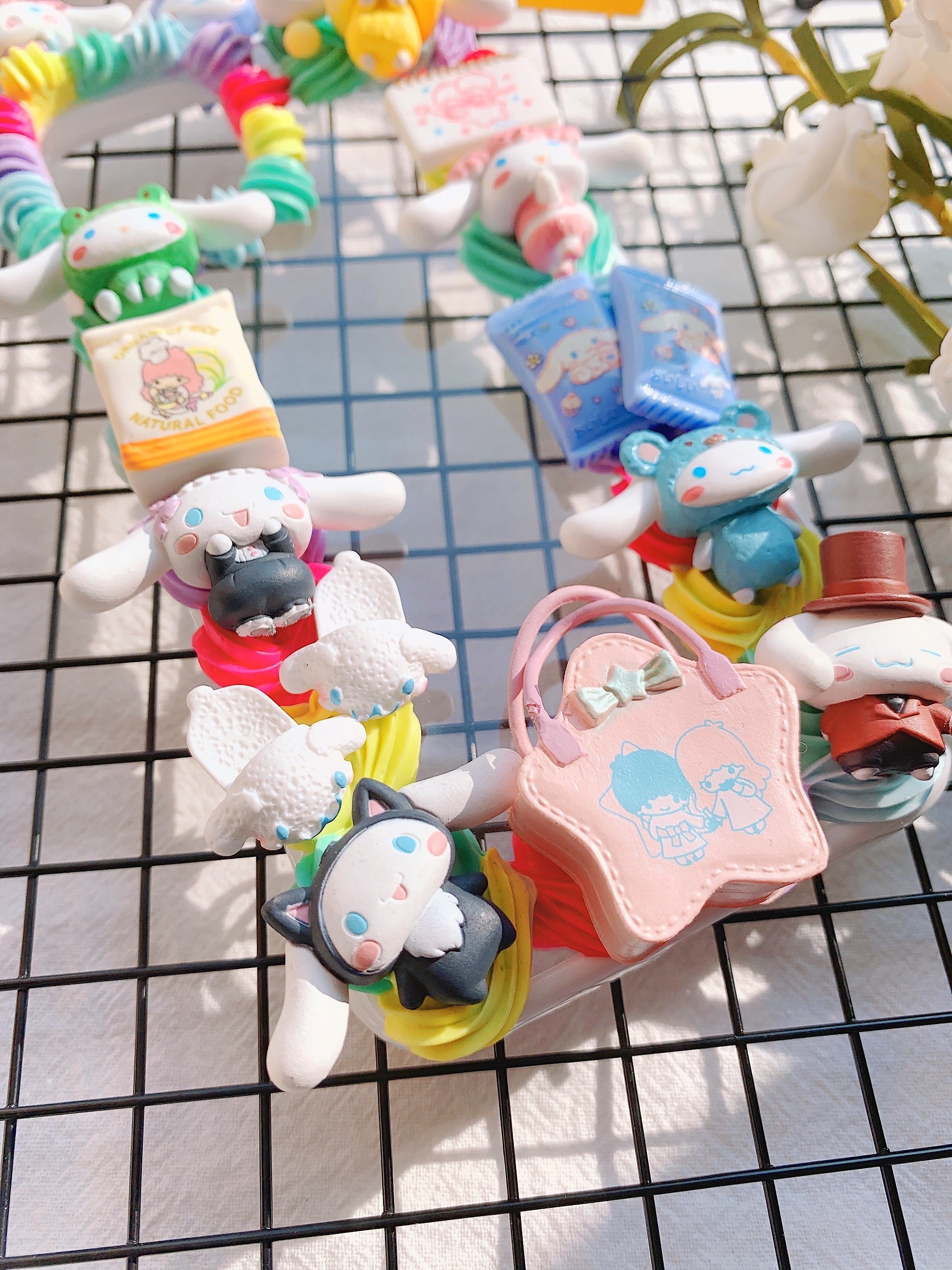 Sanrio Cinnamoroll Handmade Decoden Phone Case｜All Models Available｜Cinnamonroll