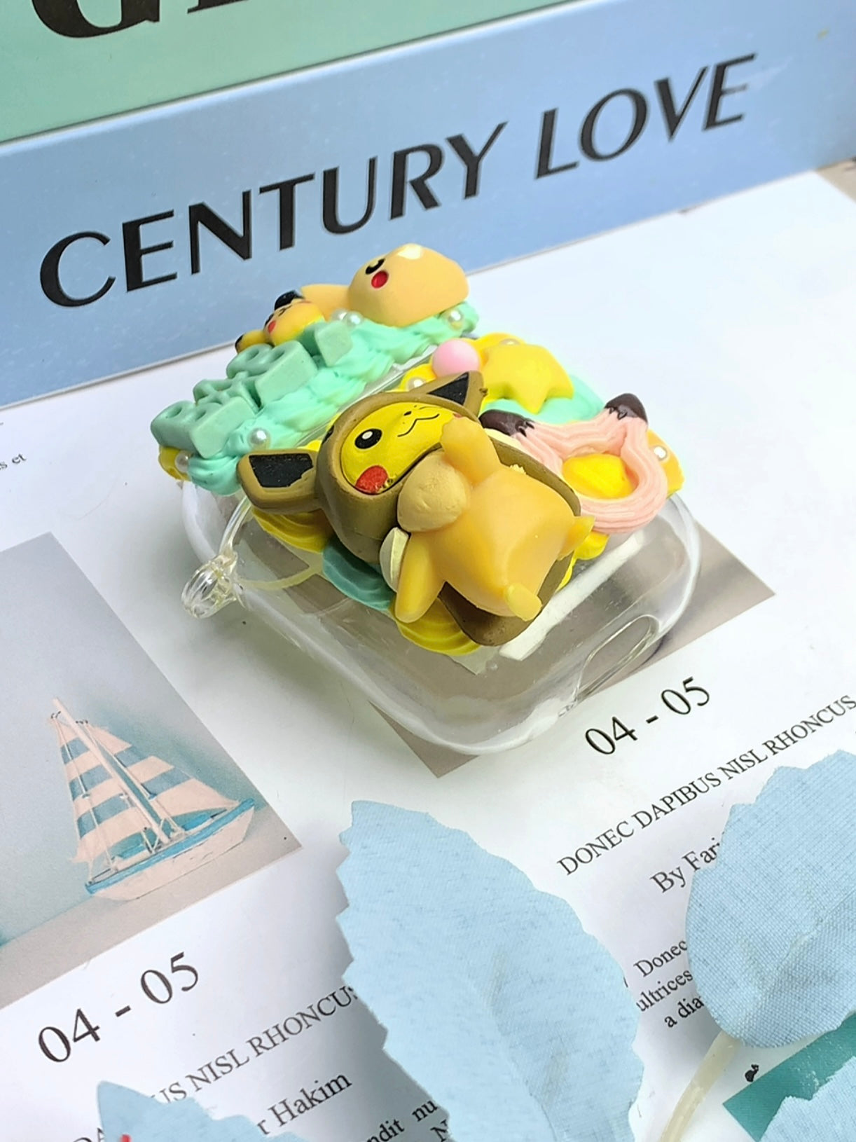 Pikachu Decoden Earbud Case AirPods Case For Any Model