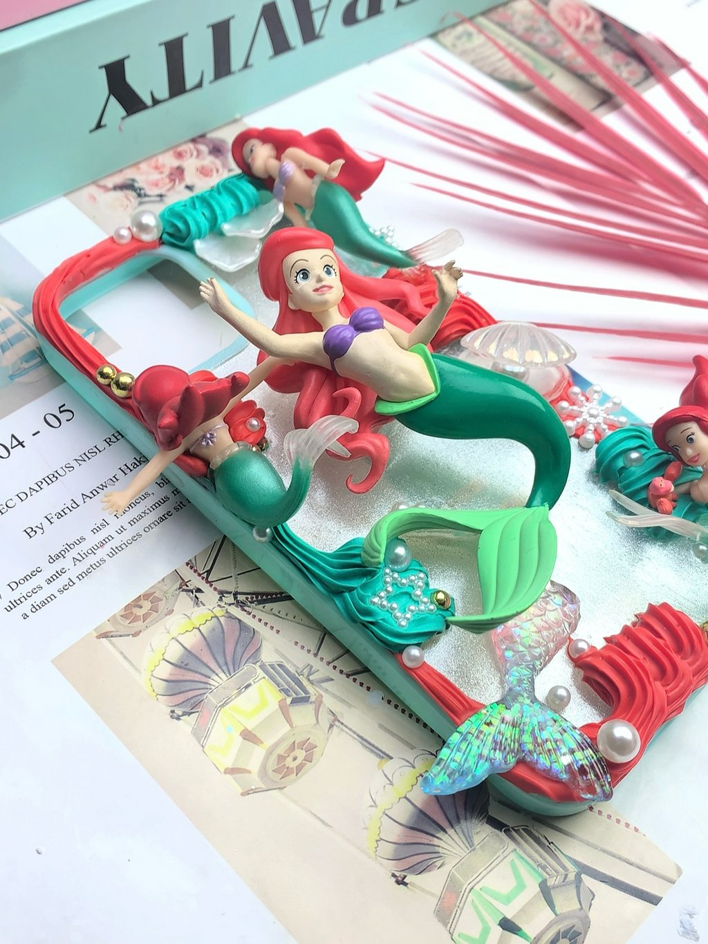 Handmade Decoden Phone Case｜All Models Available｜Princess