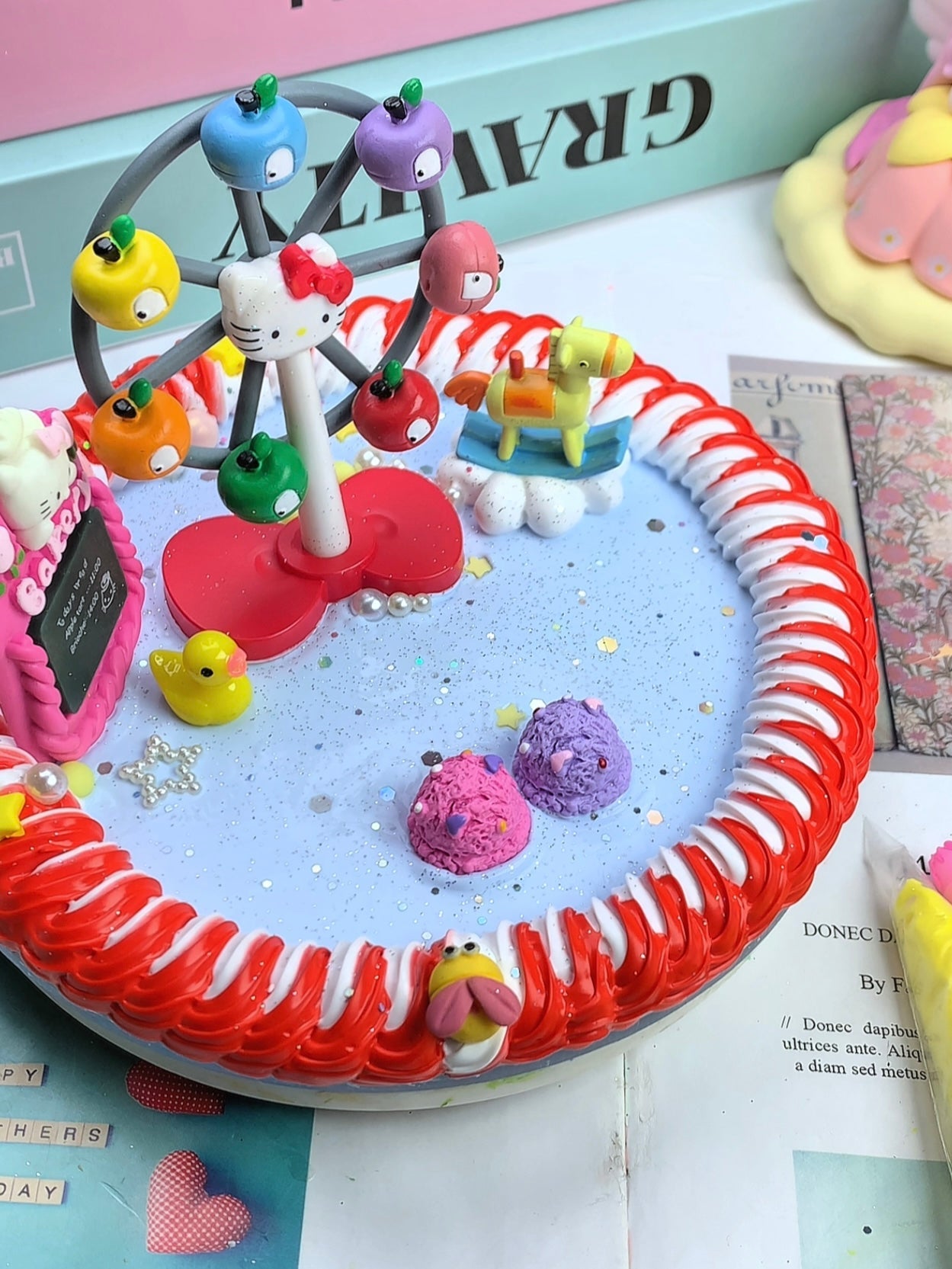 Handmade Decoden Phone/Tablet Stand | San Kitt