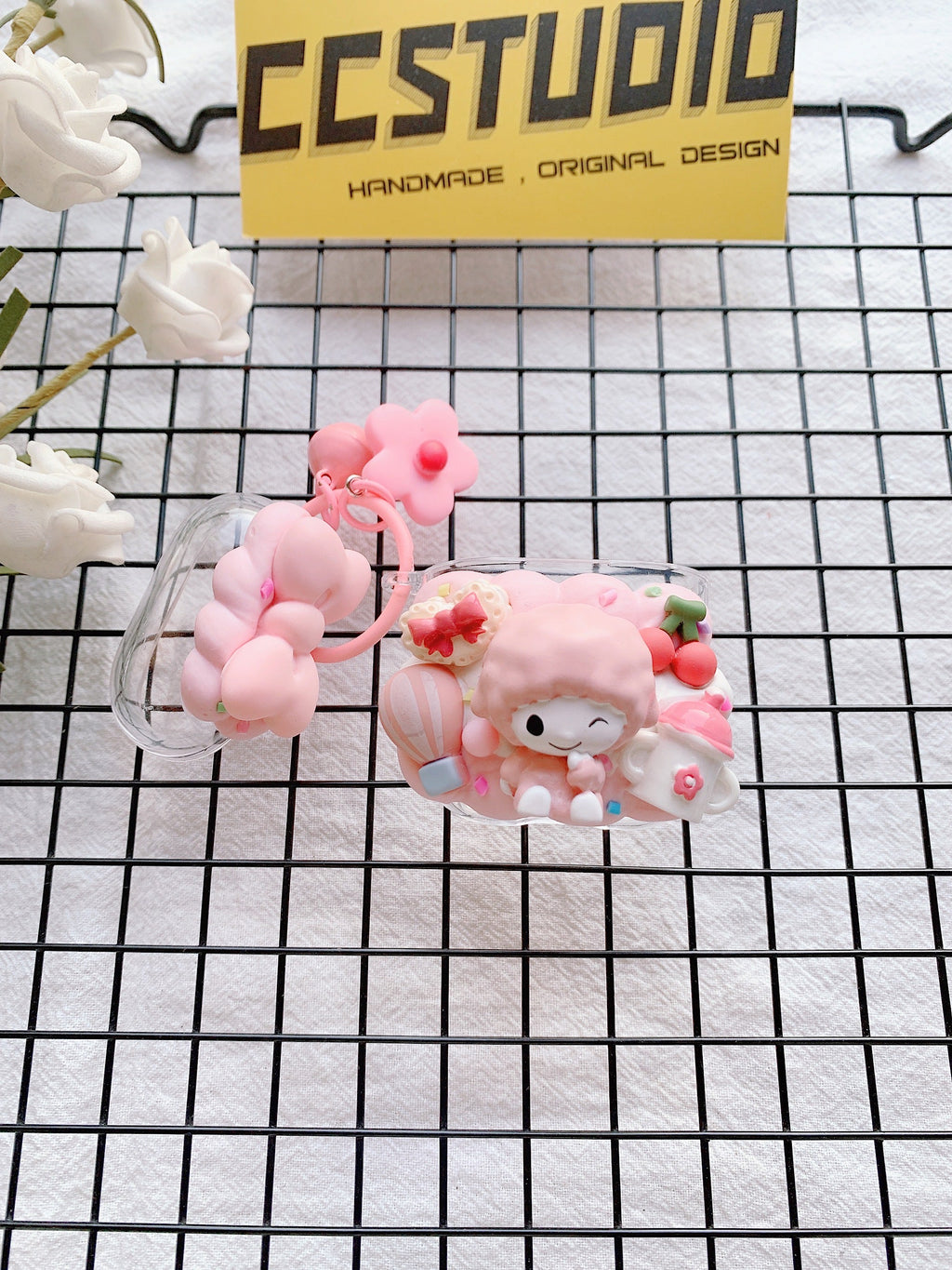 Handmade Decoden Earbud Case｜All Models Available｜San Mymelo