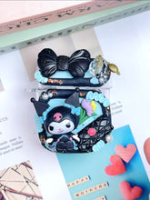 Загрузить изображение в средство просмотра галереи, Sanrio Kuromi Decoden Earbud Case AirPods Case For Any Model
