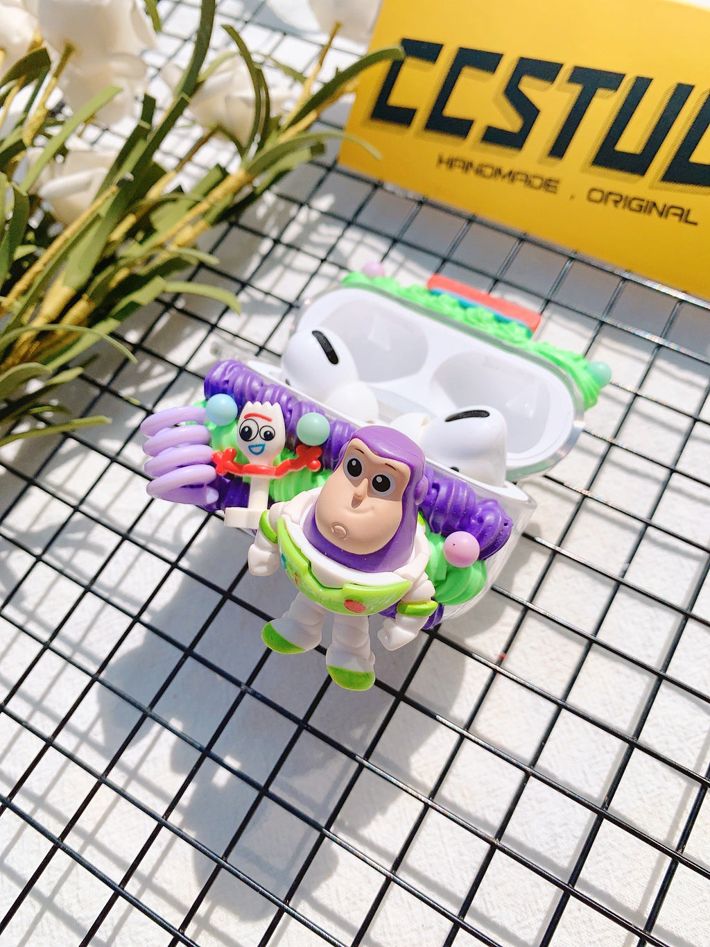 Handmade Decoden Earbud Case｜All Models Available｜Toy