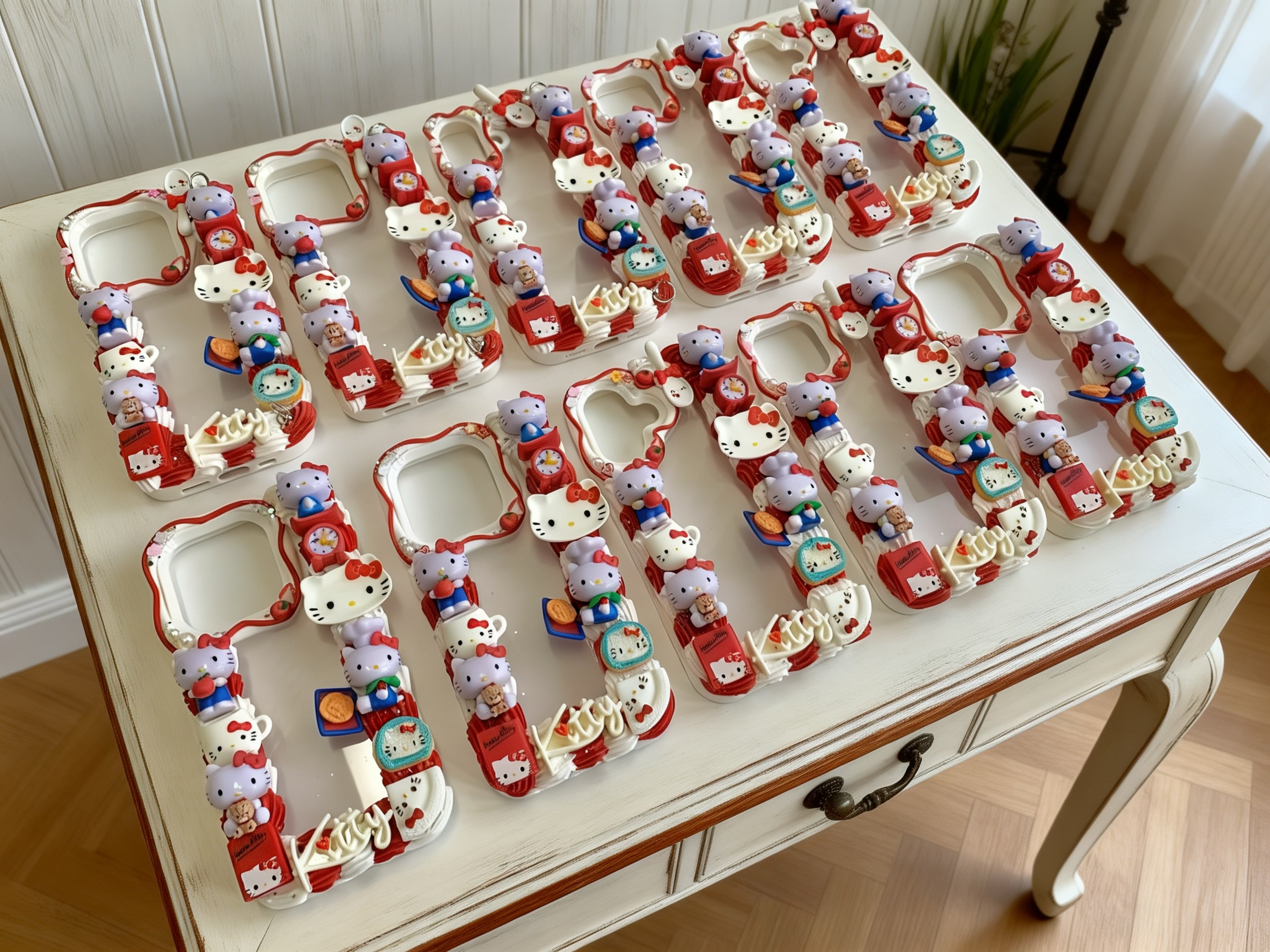 Sanrio Hello Kitty Handmade Decoden Phone Case｜All Models Available