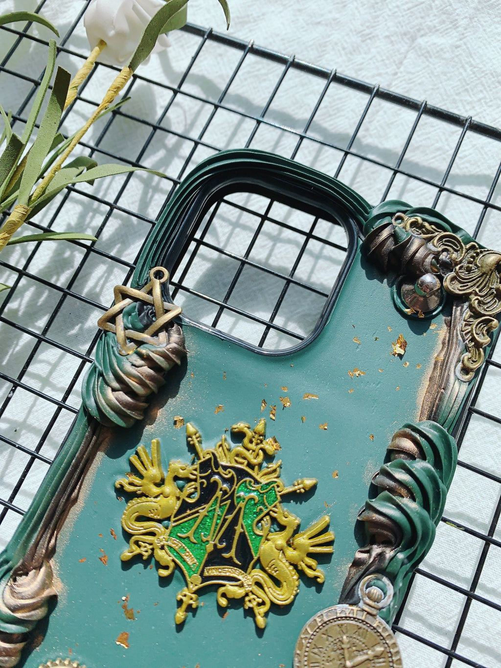 Harry Potter Malfoy Handmade Decoden Phone Case｜All Models Available