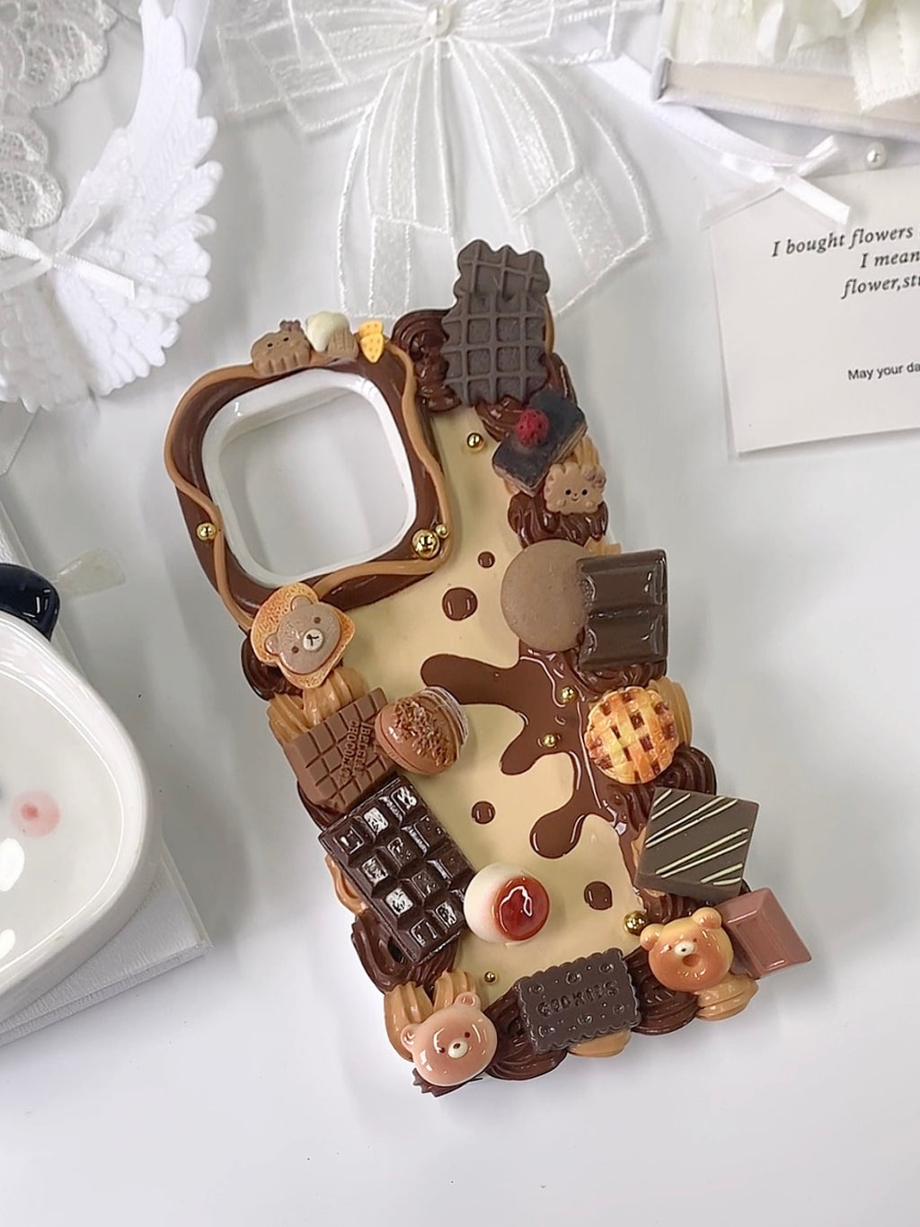 Chocolate Dessert Decoden Phone Case