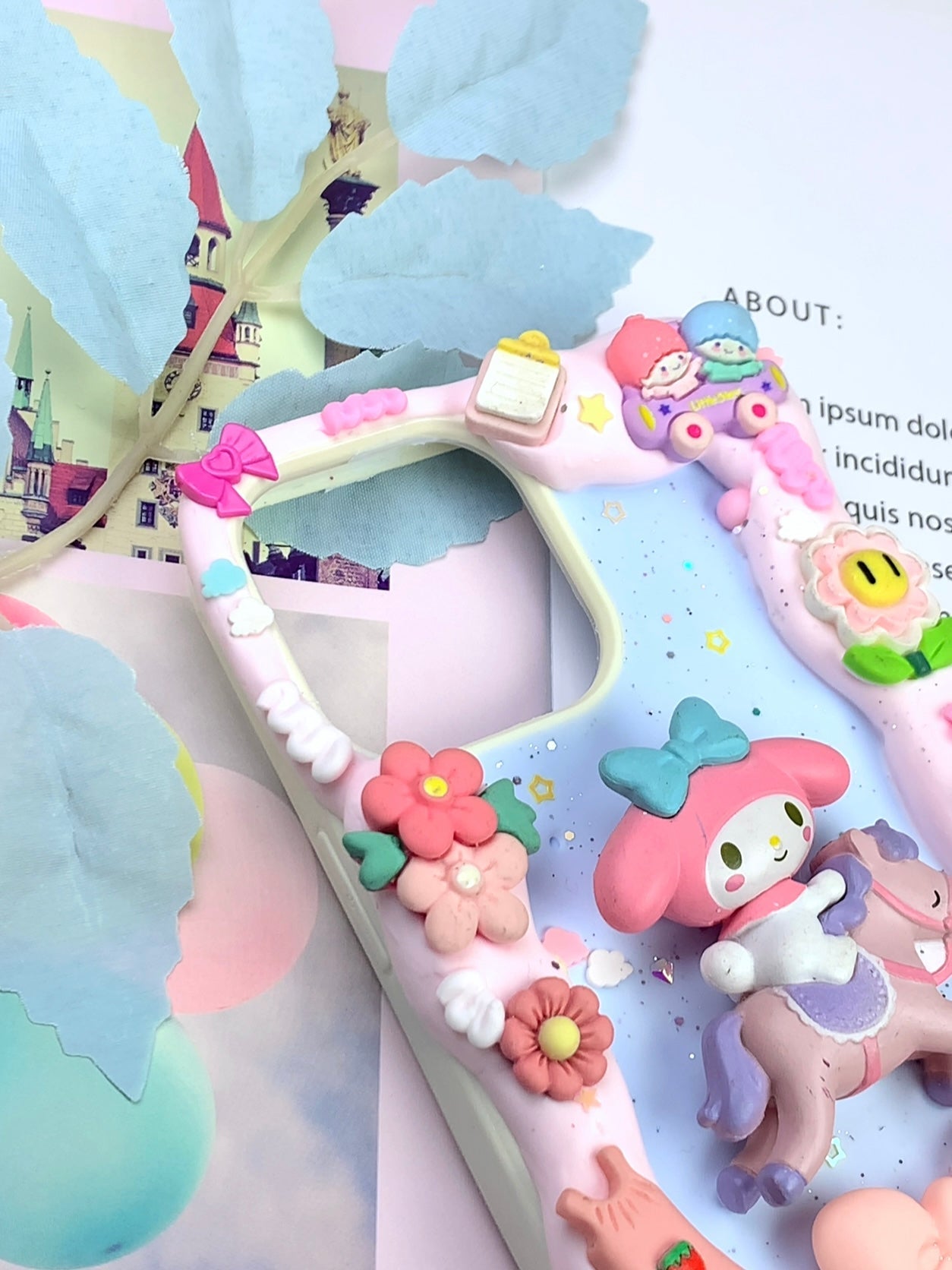Handmade Decoden Phone Case｜All Models Available