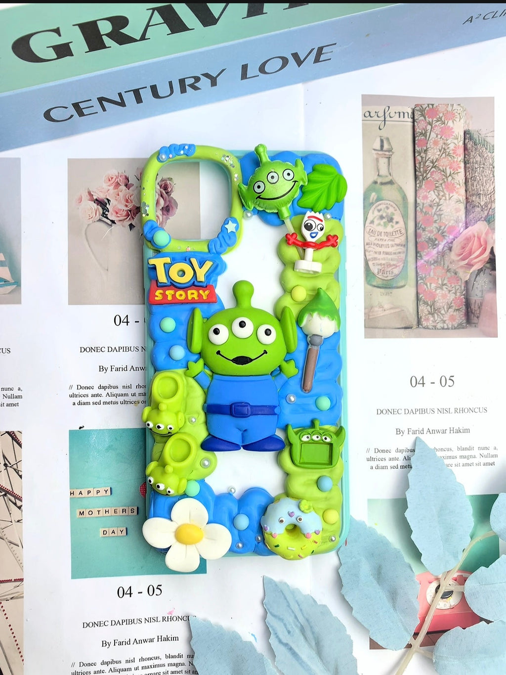 Toy Story Aliens Handmade Decoden Phone Case｜All Models Available