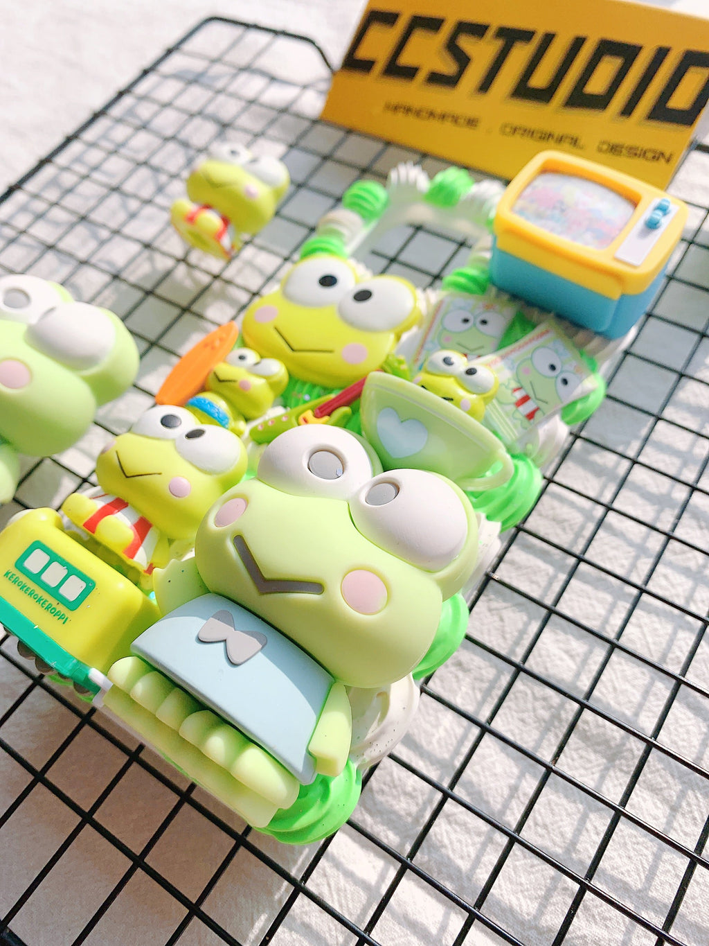 Sanrio Keroppi Handmade Decoden Phone Case｜All Models Available
