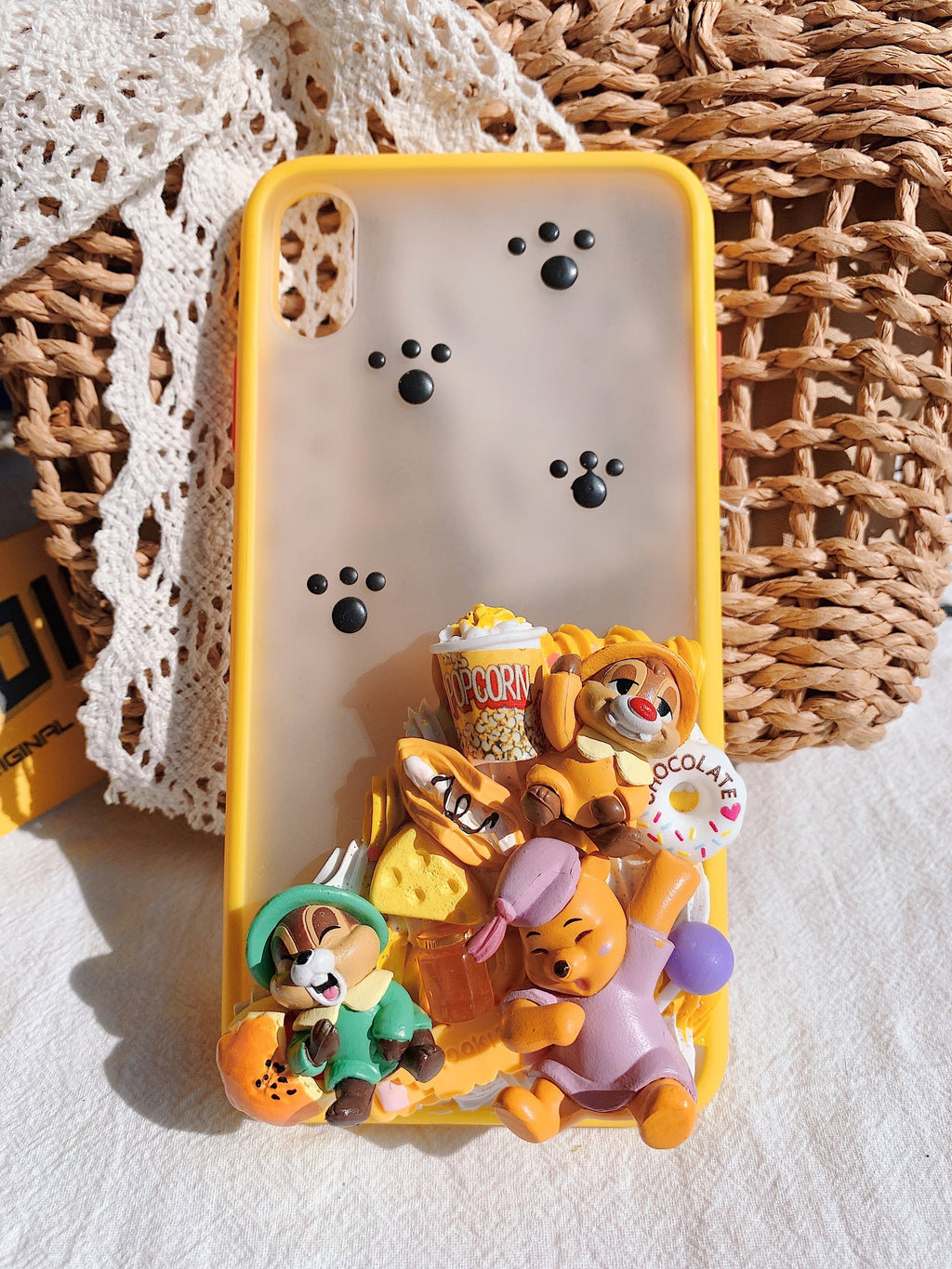 Winnie the Pooh Handmade Decoden Phone Case｜All Models Available