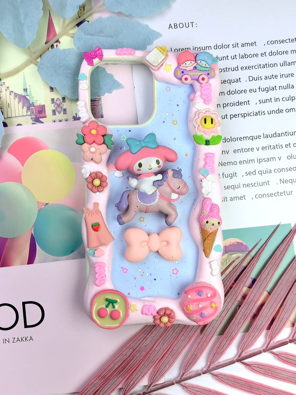 Handmade Decoden Phone Case｜All Models Available