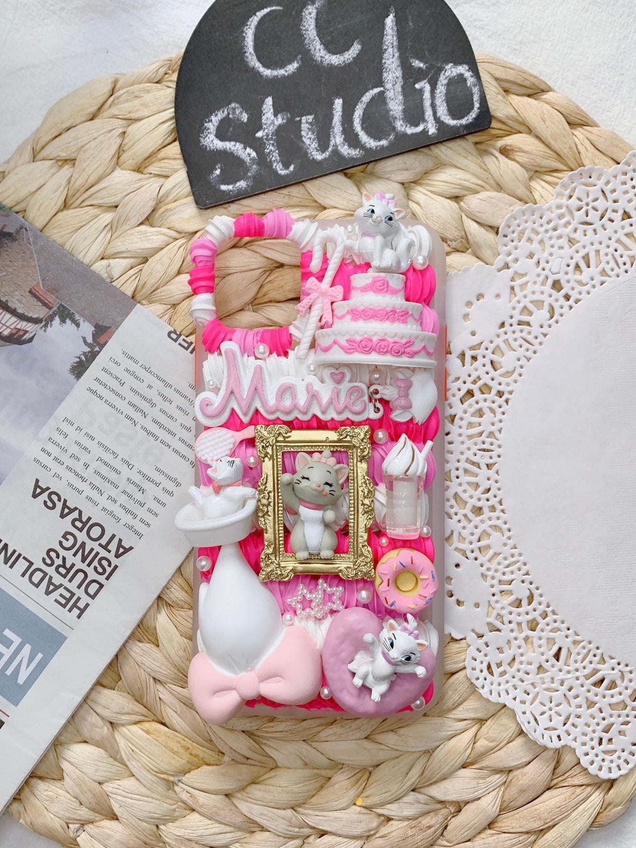 Marie Cat Decoden Phone Case For Any Phone Model
