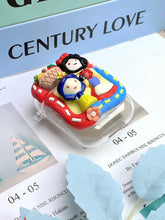 Cargar imagen en el visor de la galería, Snow White Decoden Earbud Case AirPods Case For Any Model
