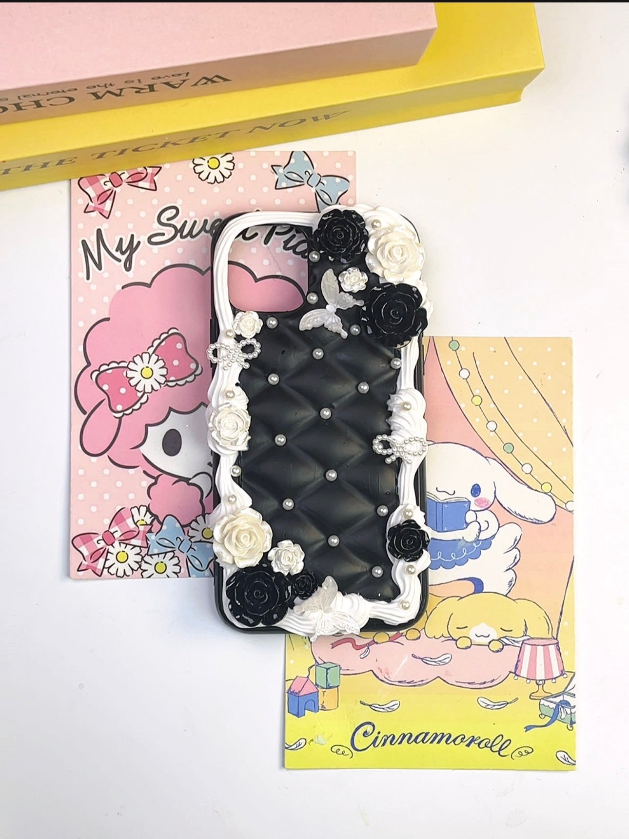Chanel Baroque Sofa Rose Decoden Phone Cases For Any Phone Model