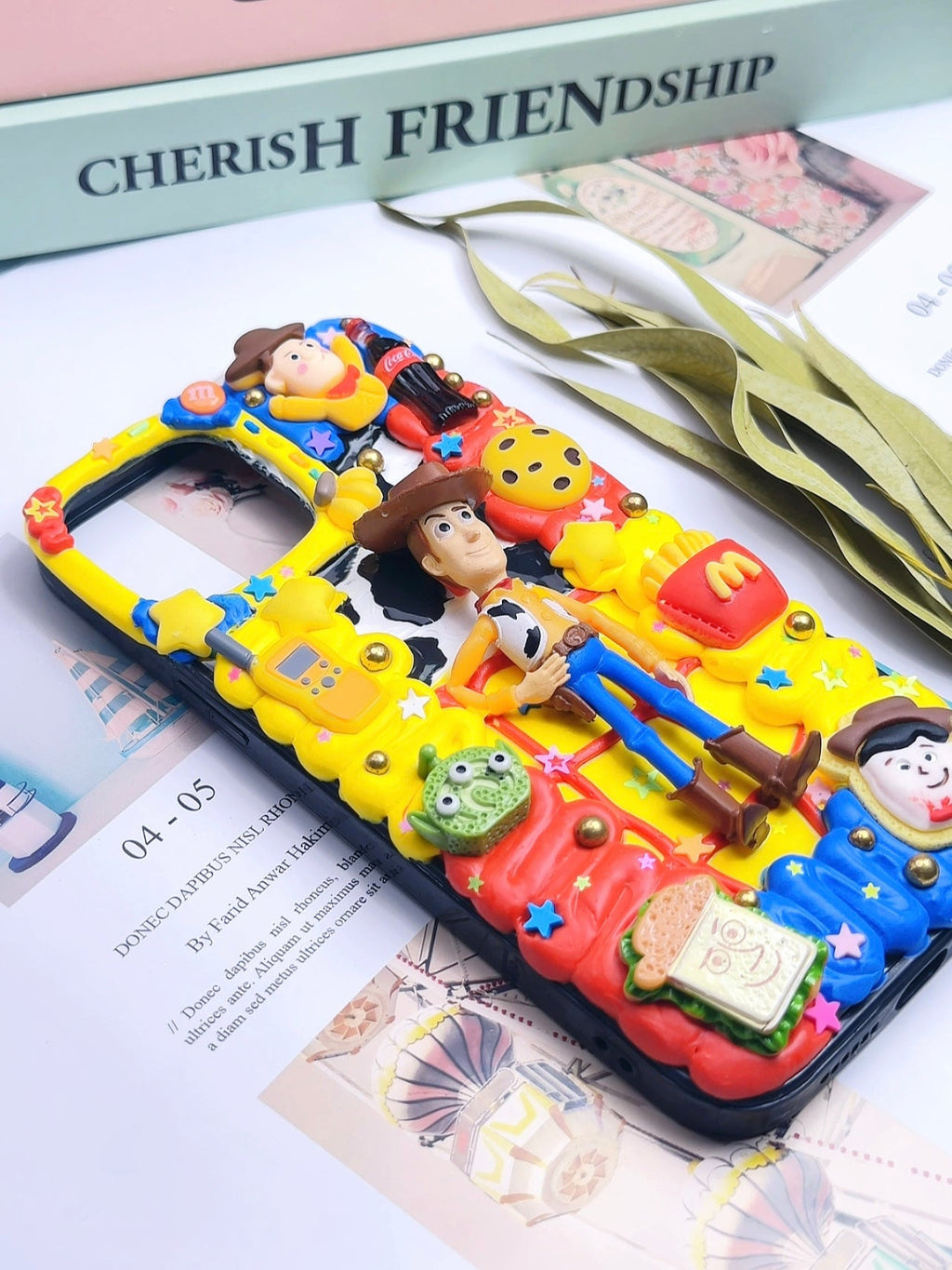 Toy Story Woody Handmade Decoden Phone Case｜All Models Available