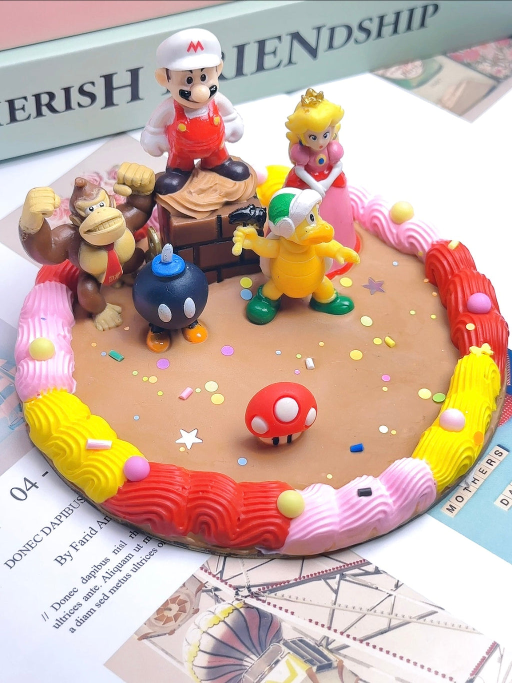 Super Mario Handmade Decoden Phone/Tablet Stand
