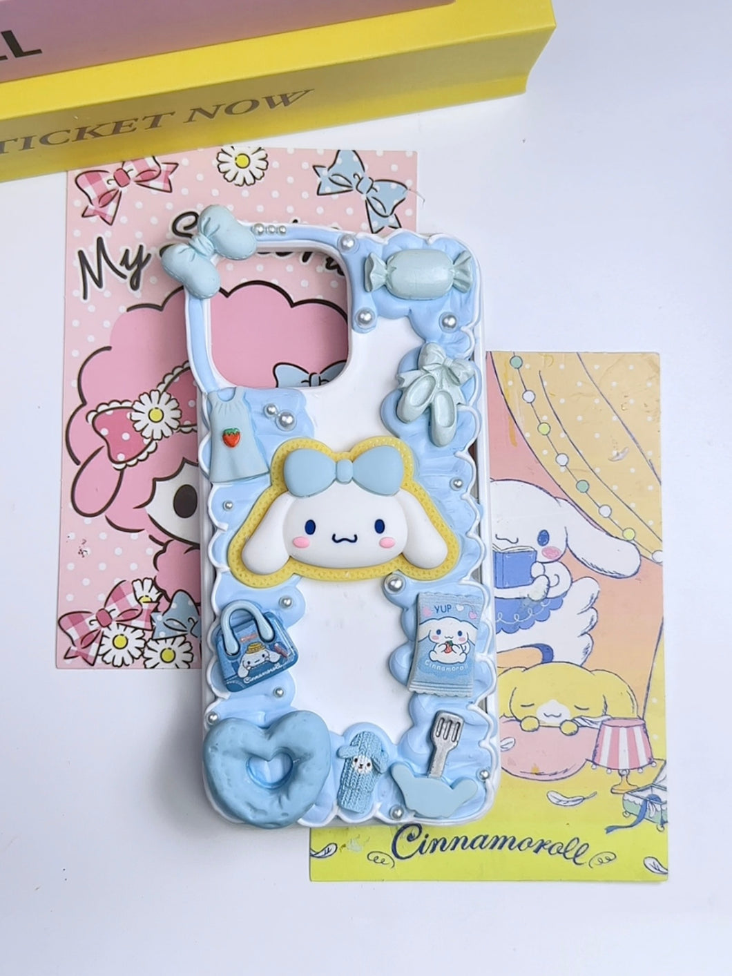 Sanrio Cinnamonroll Cinnamoroll Decoden Phone Cases For Any Phone Model
