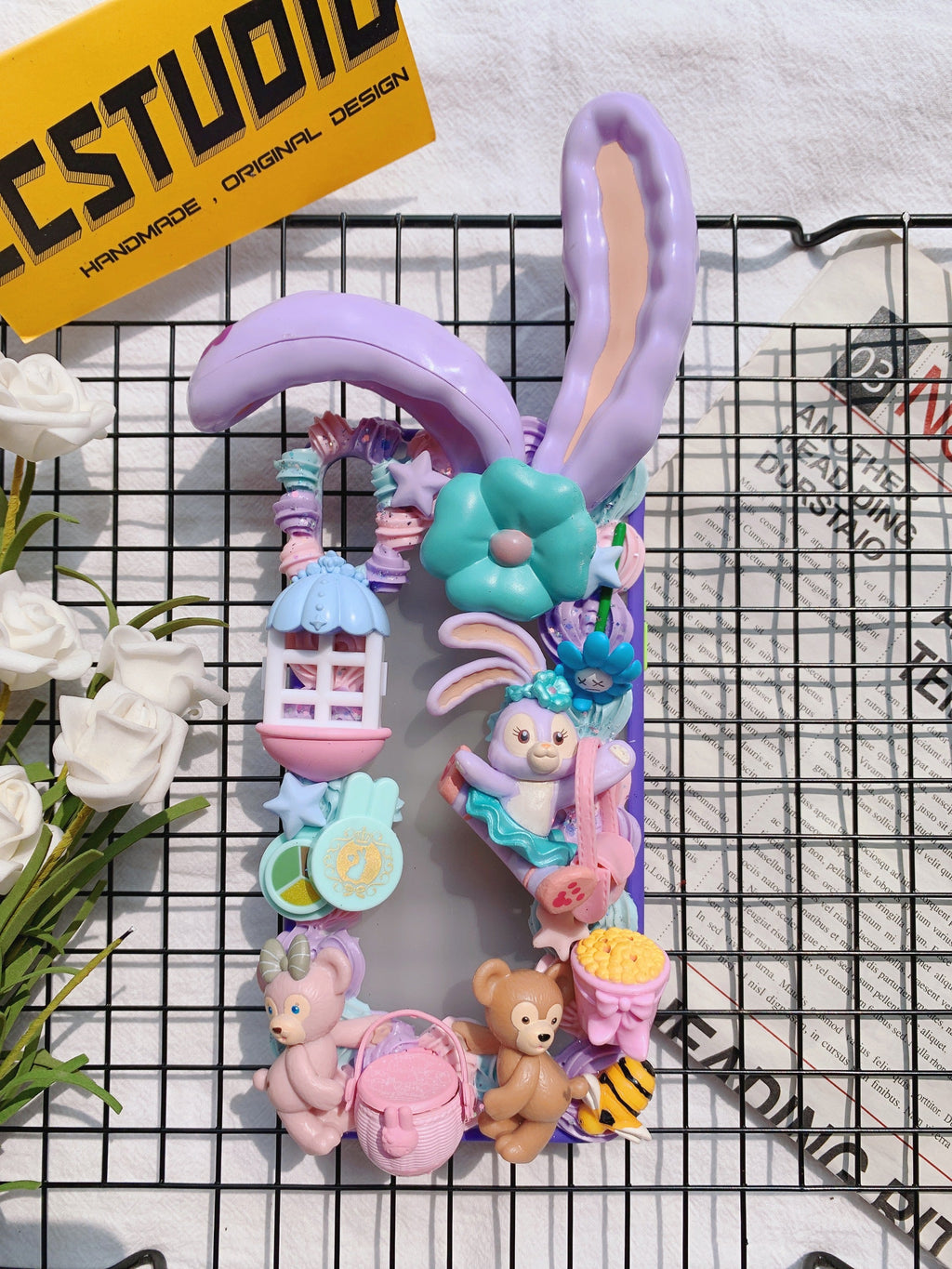 Handmade Decoden Phone Case｜All Models Available Stella