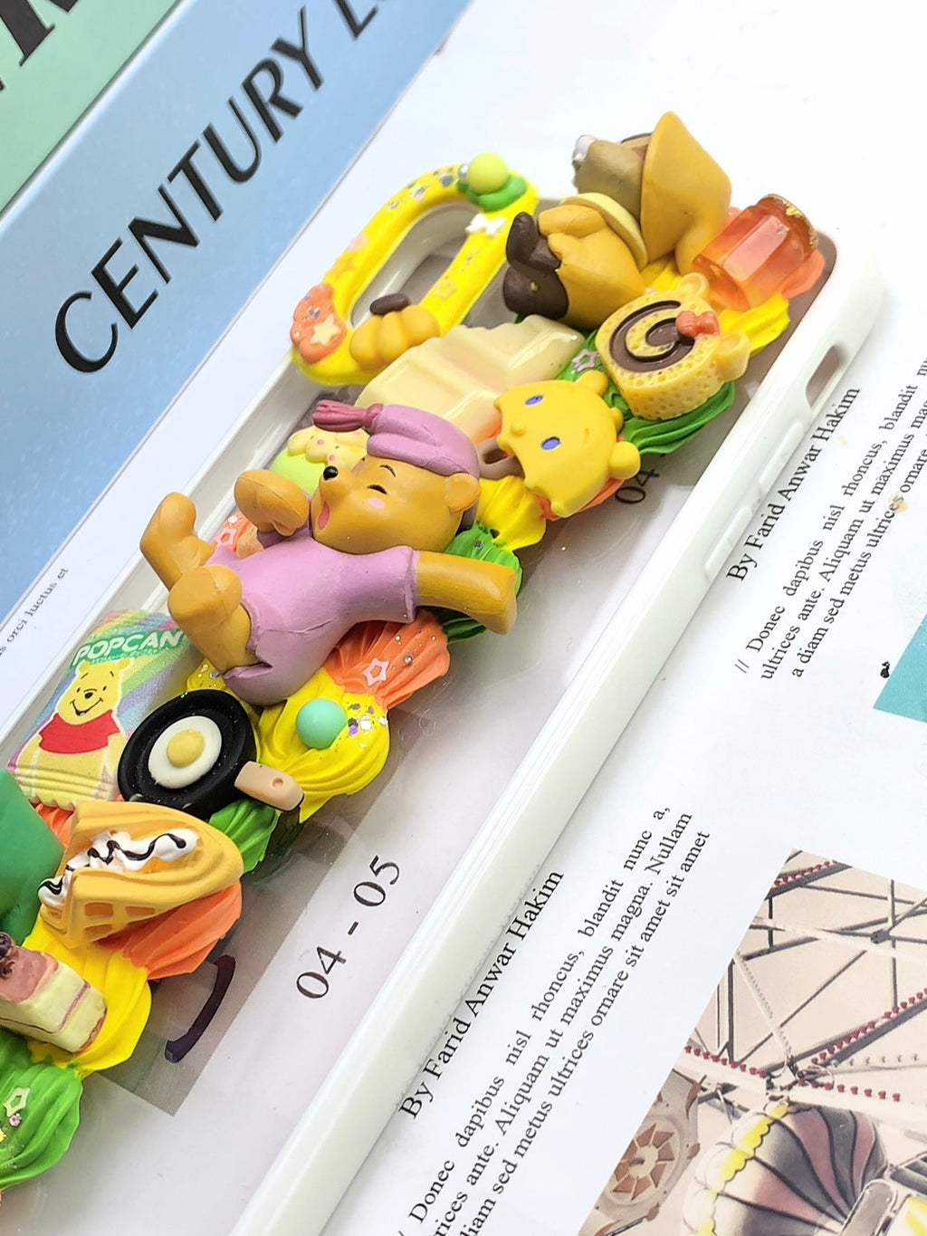 Winnie the Pooh Handmade Decoden Phone Case｜All Models Available