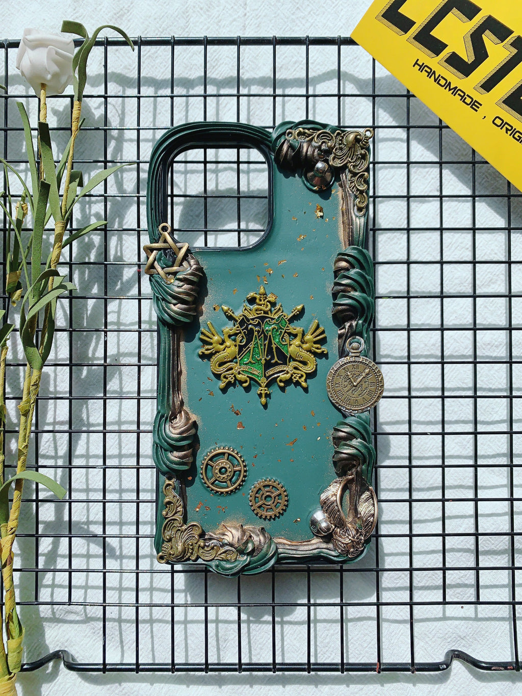 Harry Potter Malfoy Handmade Decoden Phone Case｜All Models Available
