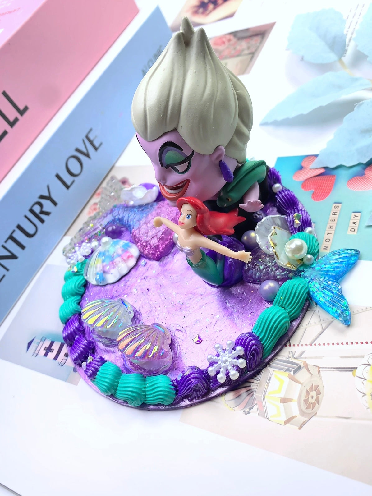 Little Mermaid Ursula Princess Ariel Decoden Stand for Phone/Tablet