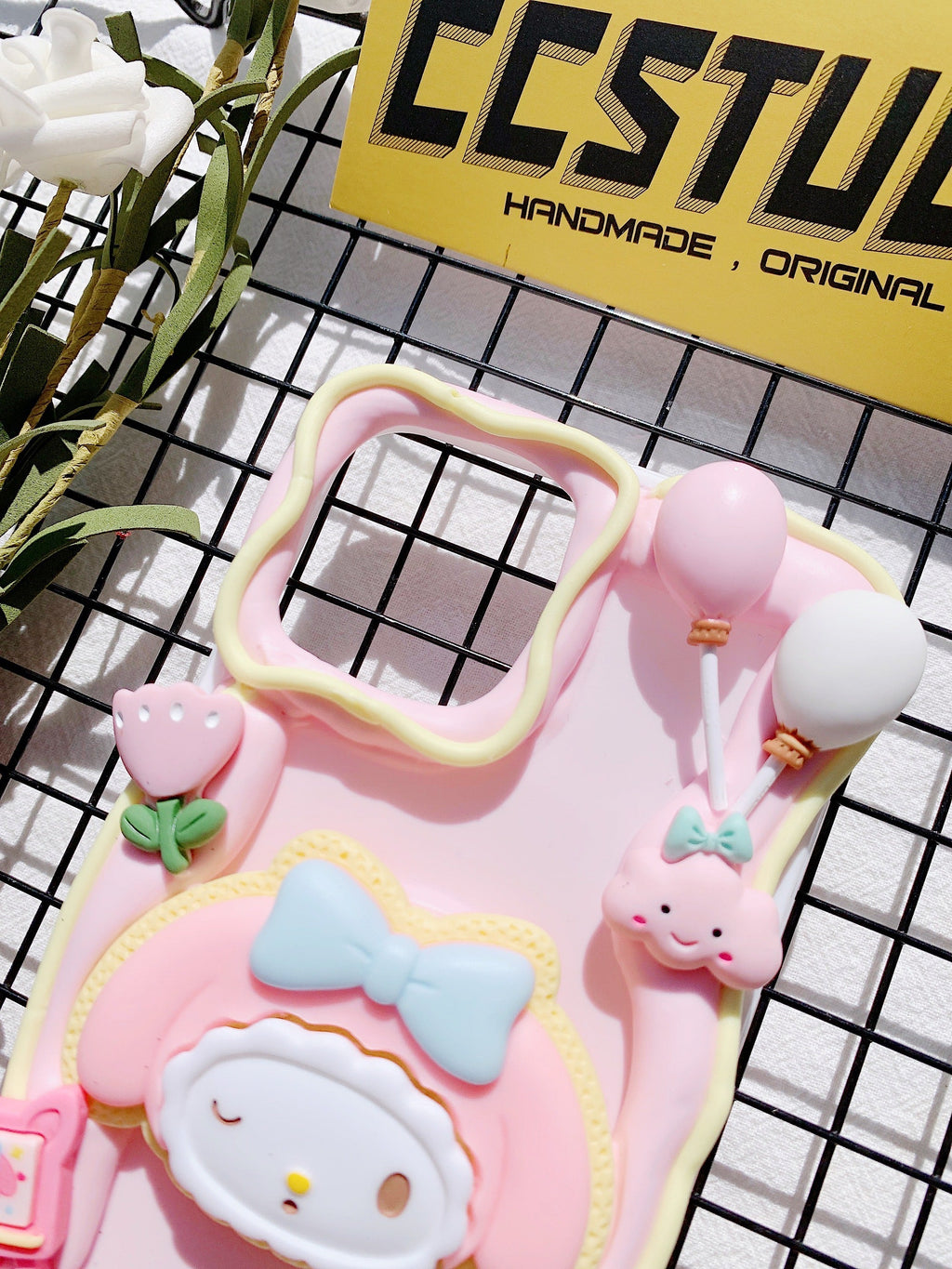 Sanrio Mymelody Handmade Decoden Phone Case｜All Models Available