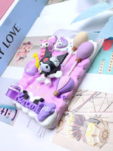 Cargar imagen en el visor de la galería, Sanrio Kuromi Decoden Card Sleeve
