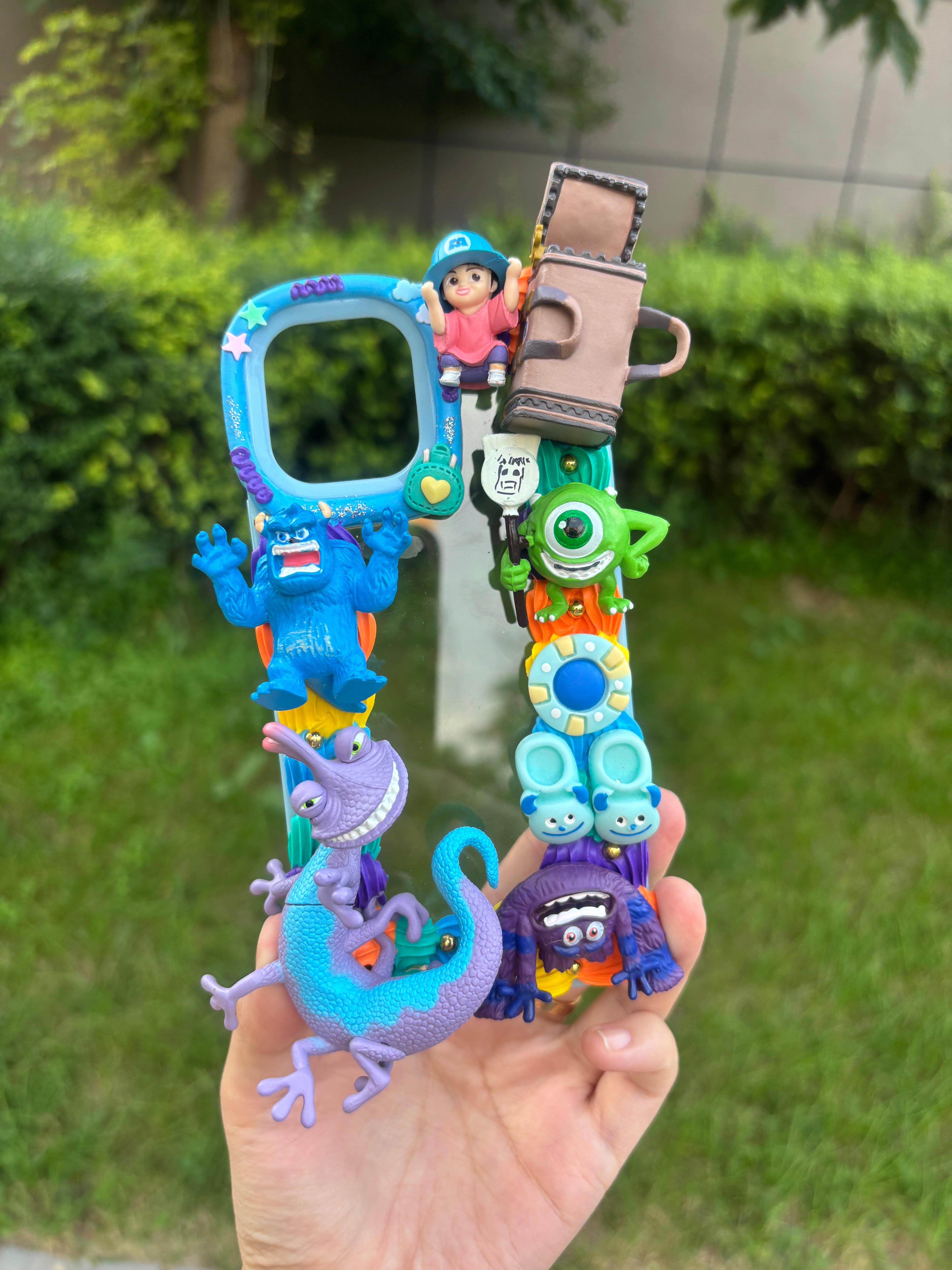 Monster Handmade Decoden Phone Case For Any Phone Model
