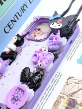 Cargar imagen en el visor de la galería, Sanrio Kuromi Decoden Phone Cases For Any Phone Model
