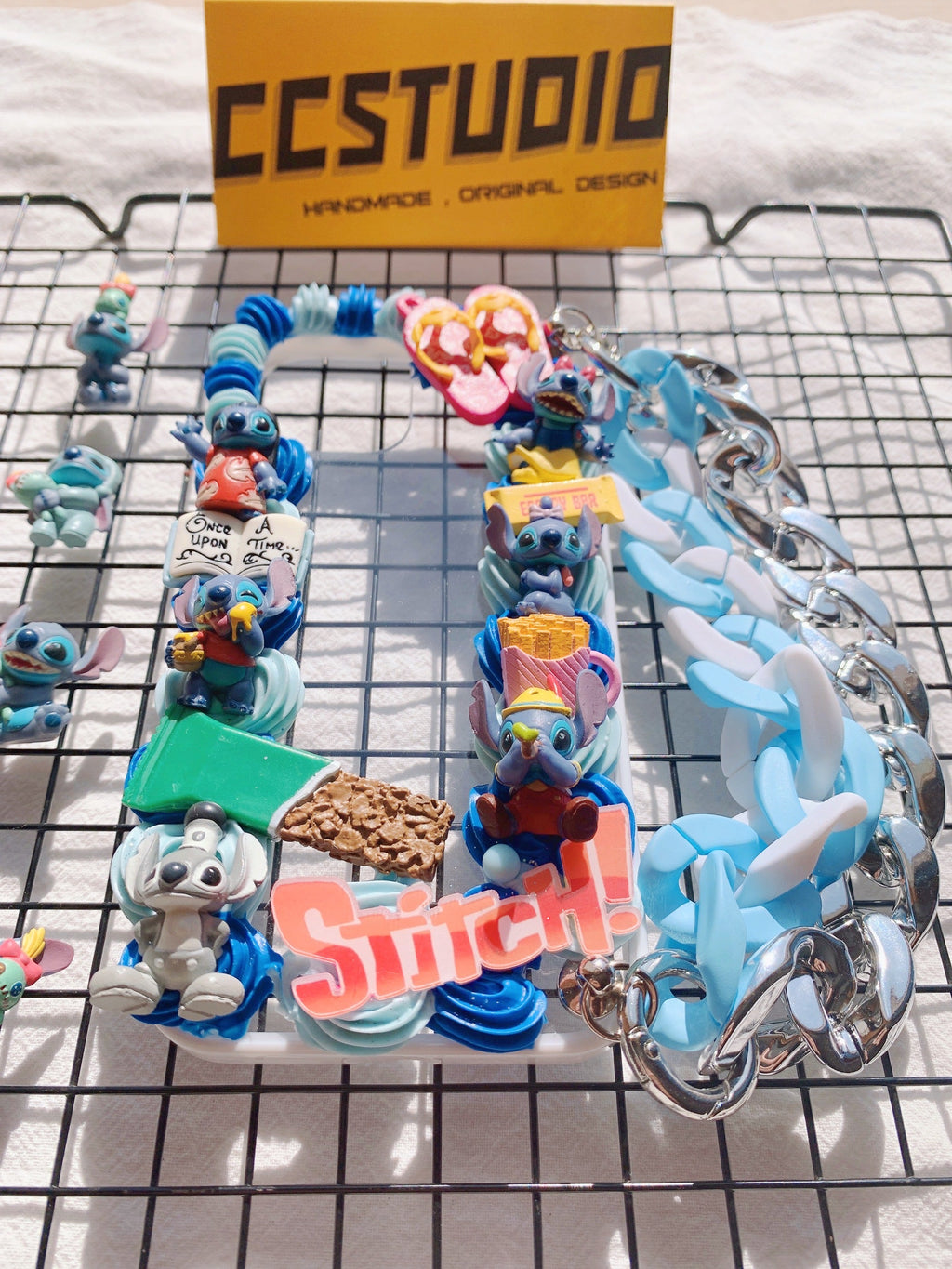 Stitch Handmade Decoden Phone Case｜All Models Available