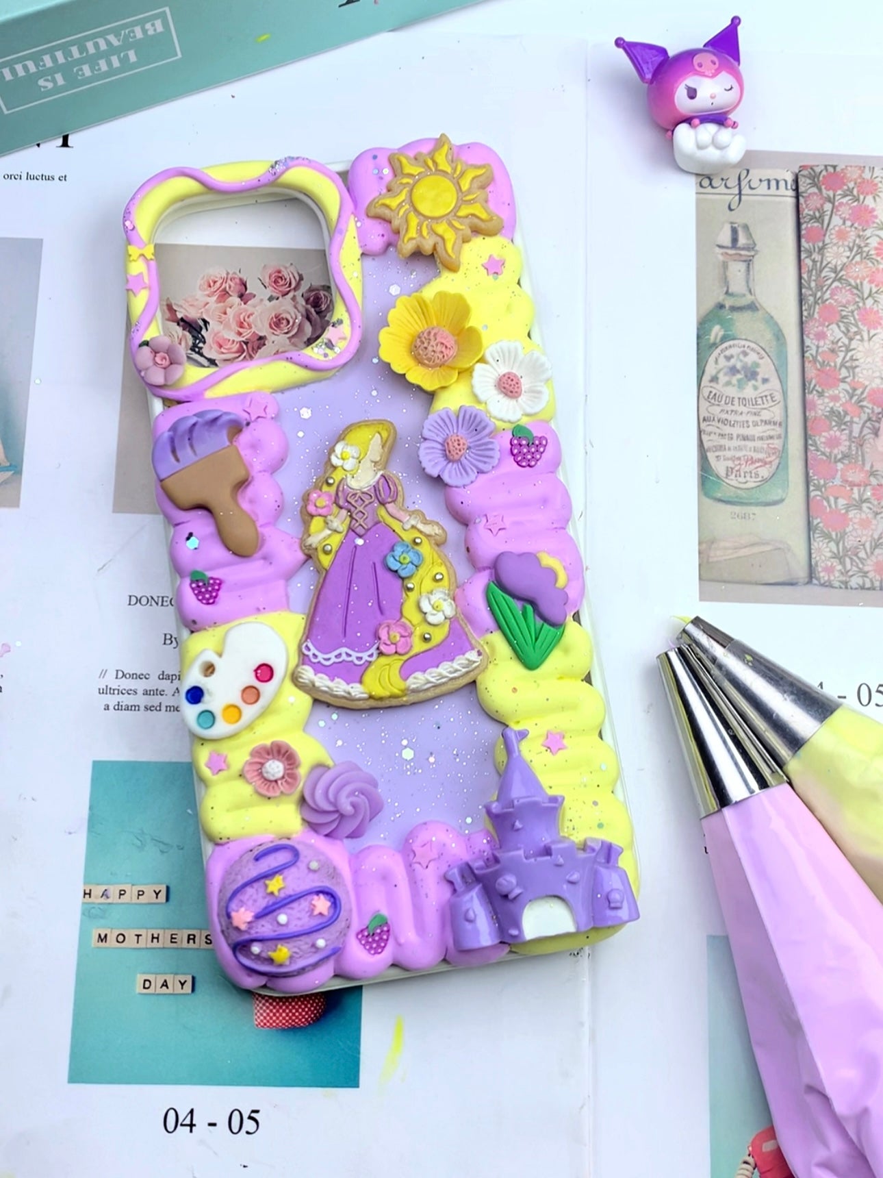 Princess Rapunzel Decoden Phone Cases For Any Phone Model