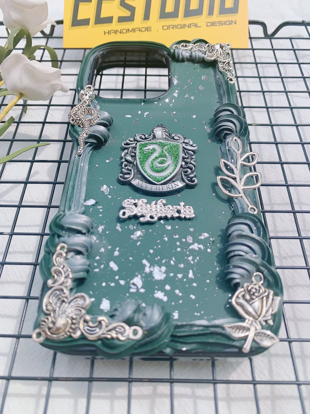 Harry Potter Slytherin Decoden Phone Cases For Any Phone Model