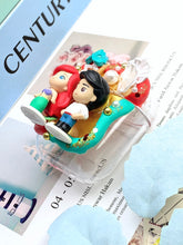 Carregar imagem no visualizador da galeria, Princess Ariel Little Mermaid Decoden Earbud Case AirPods Case For Any Model
