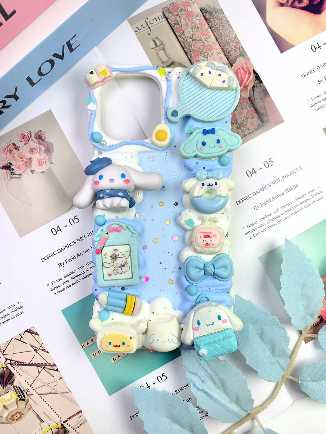 Sanrio Cinnamonroll Cinnamoroll Decoden Phone Cases For Any Phone Model