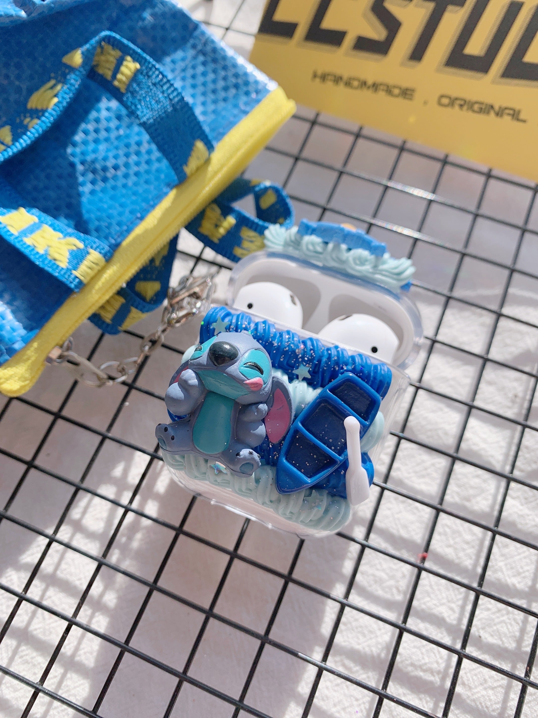 Stitch Handmade Decoden Earbud Case｜All Models Available
