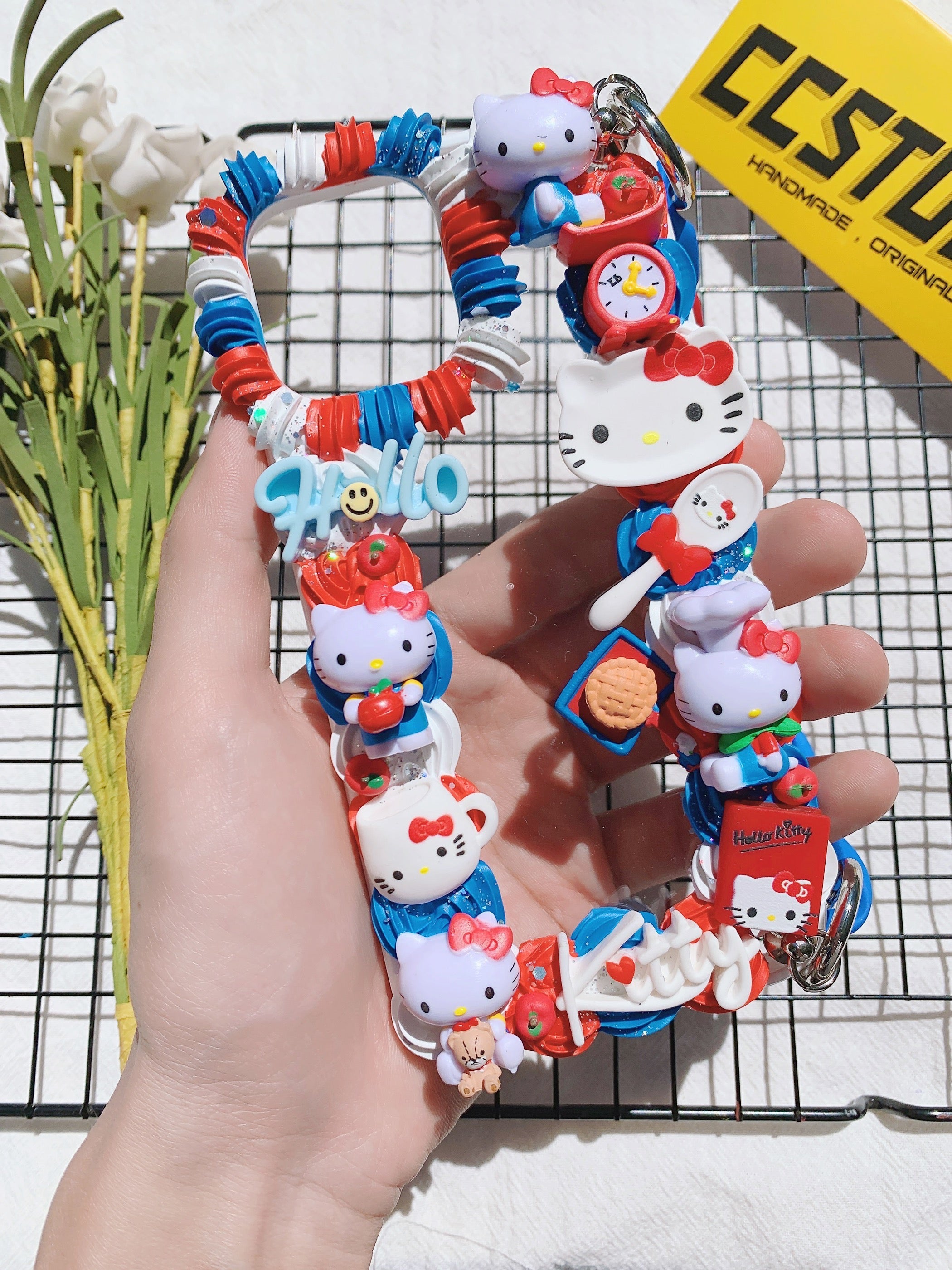 Sanrio Hello Kitty Handmade Decoden Phone Case｜All Models Available
