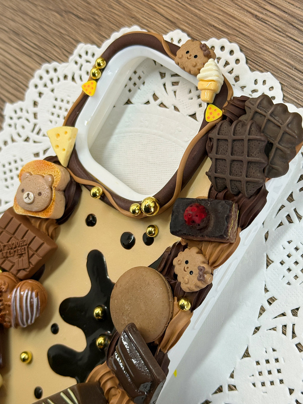 Chocolate Dessert Decoden Phone Case