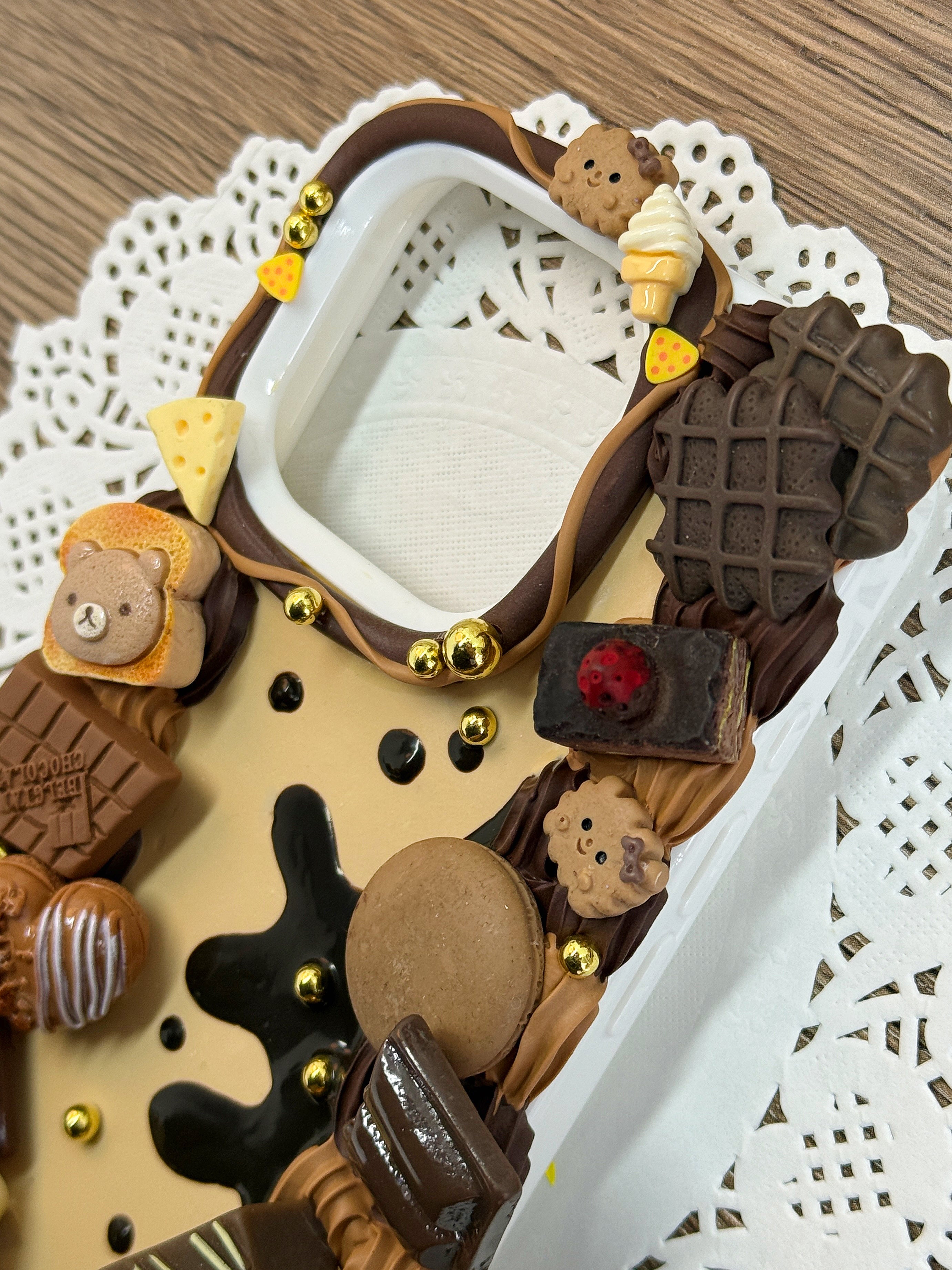 Chocolate Dessert Decoden Phone Case