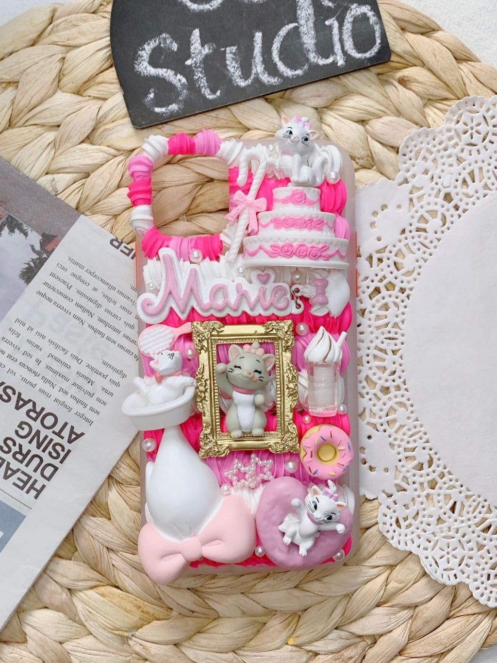 Handmade Decoden Phone Case｜All Models Available