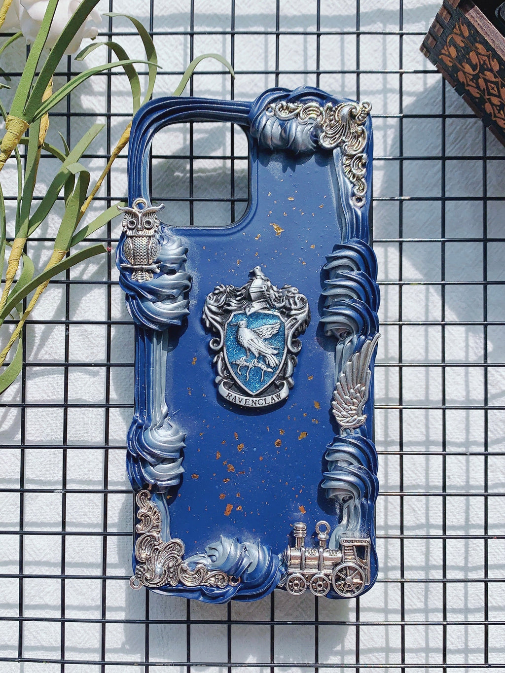 Harry Potter Ravenclaw Handmade Decoden Phone Case｜All Models Available