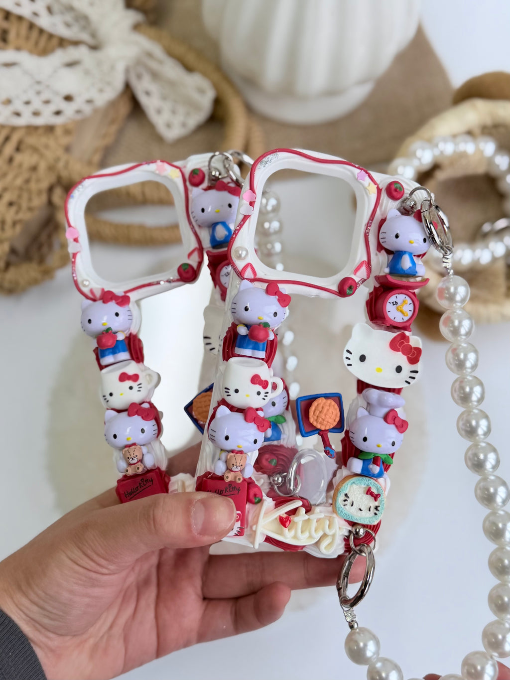 Sanrio Hello Kitty Handmade Decoden Phone Case｜All Models Available