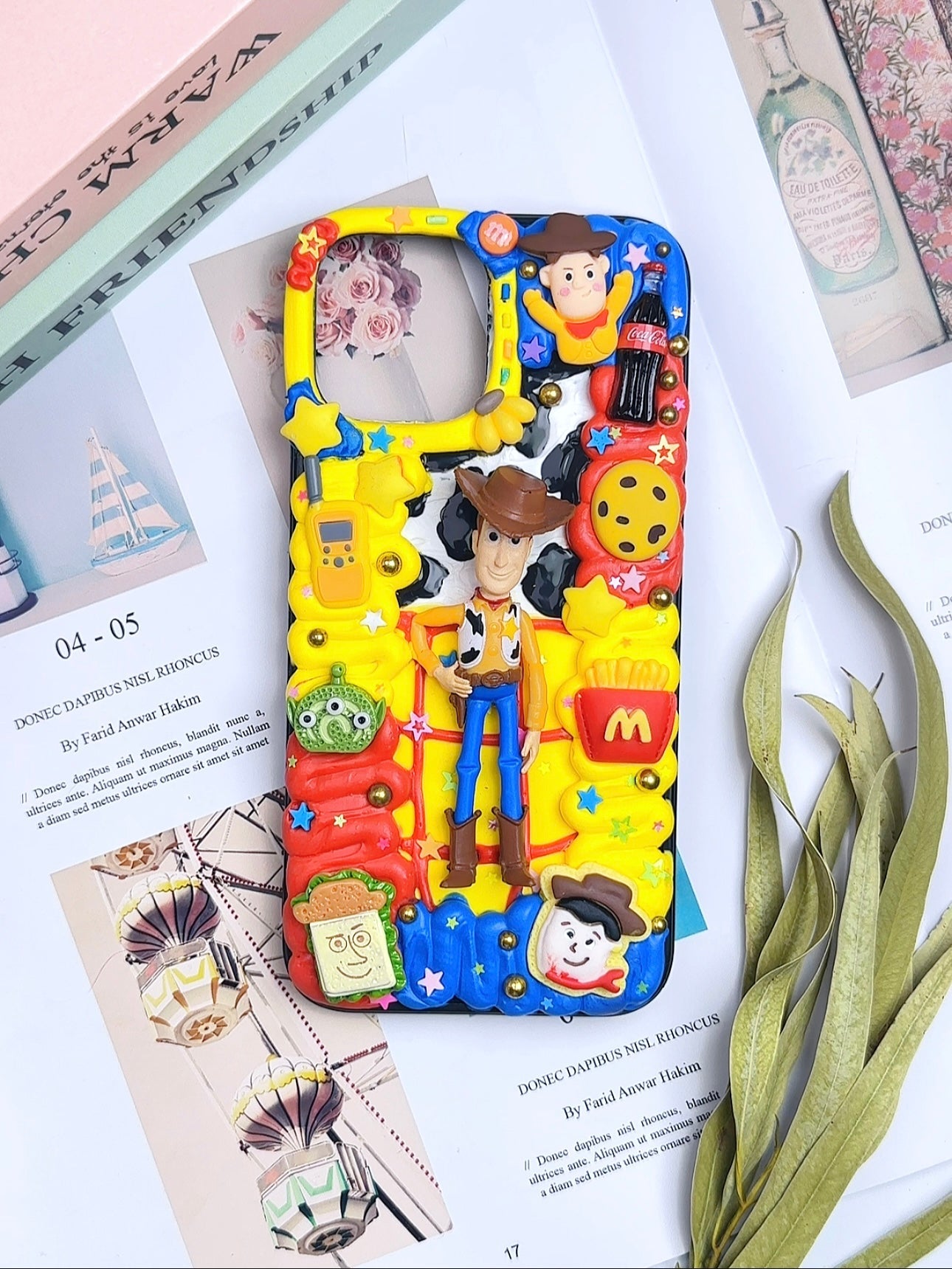 Toy Story Woody Handmade Decoden Phone Case｜All Models Available
