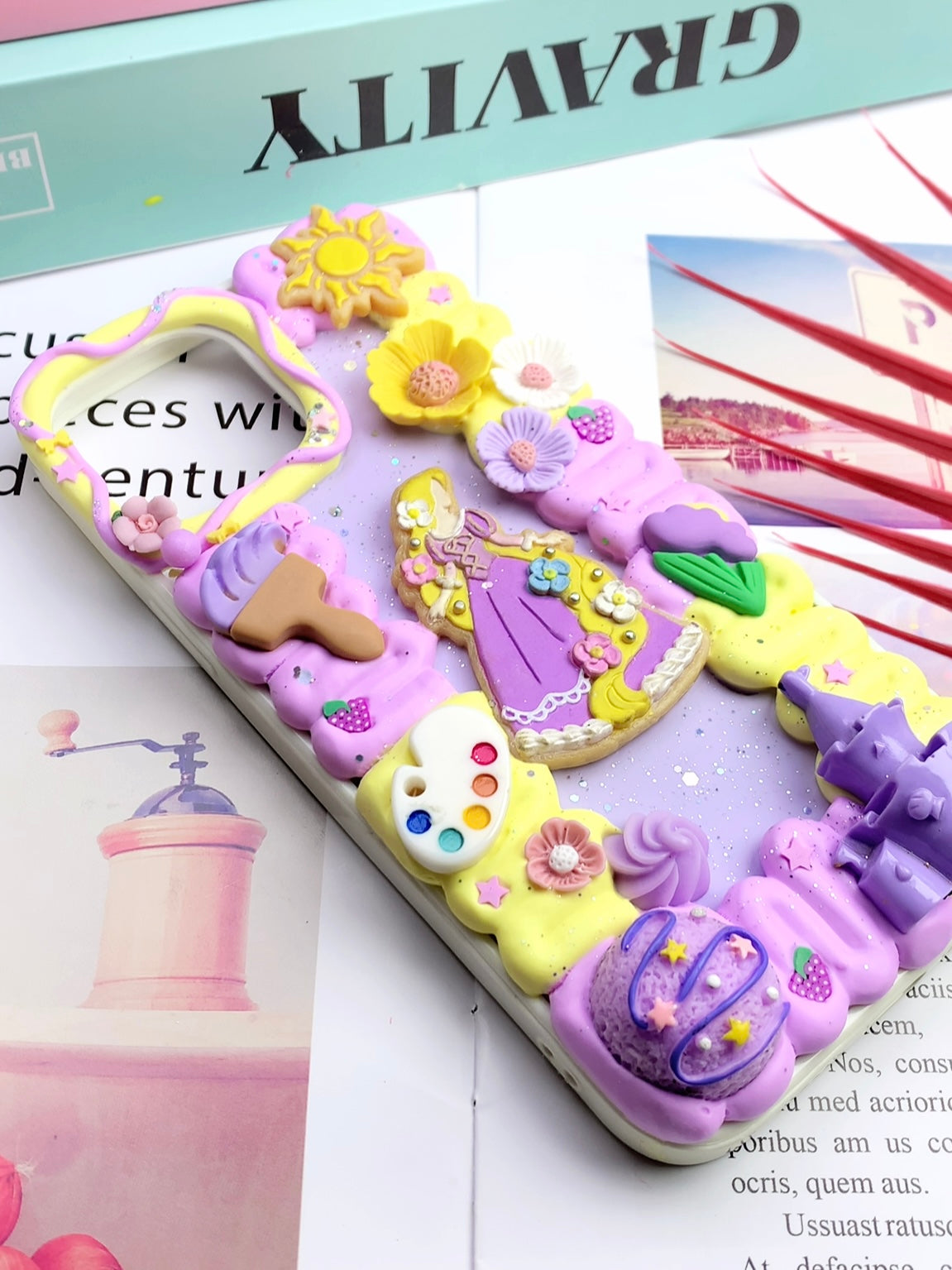 Princess Rapunzel Decoden Phone Cases For Any Phone Model