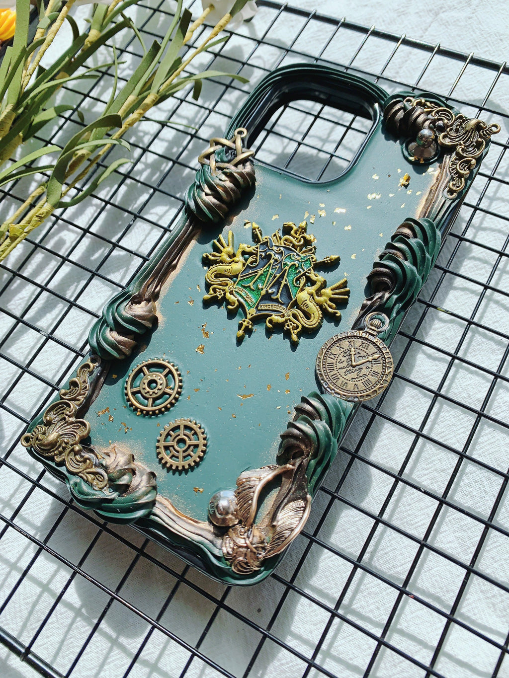 Harry Potter Malfoy Family Handmade Decoden Phone Case｜All Models Available