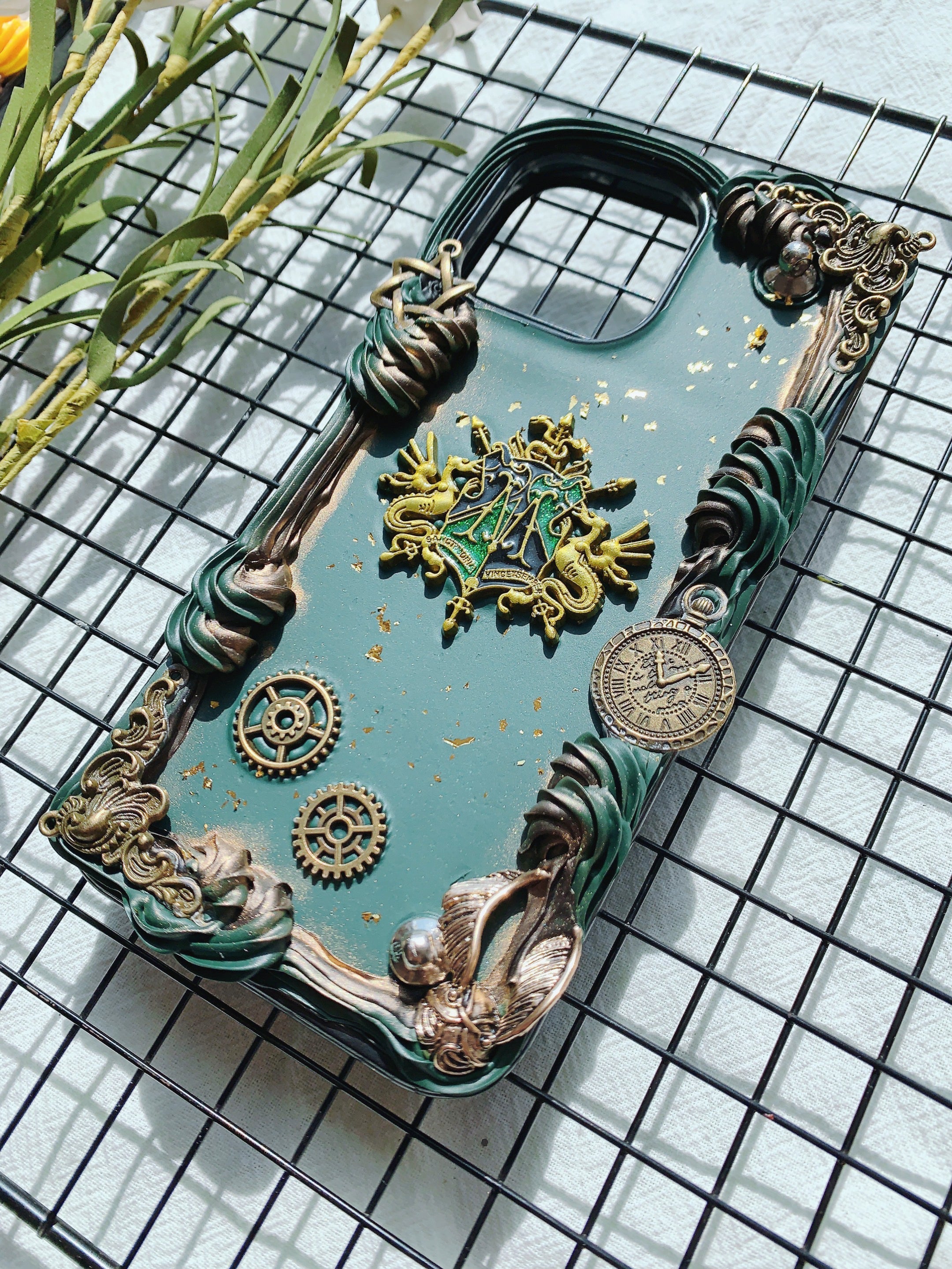 Harry Potter Malfoy Family Handmade Decoden Phone Case｜All Models Available