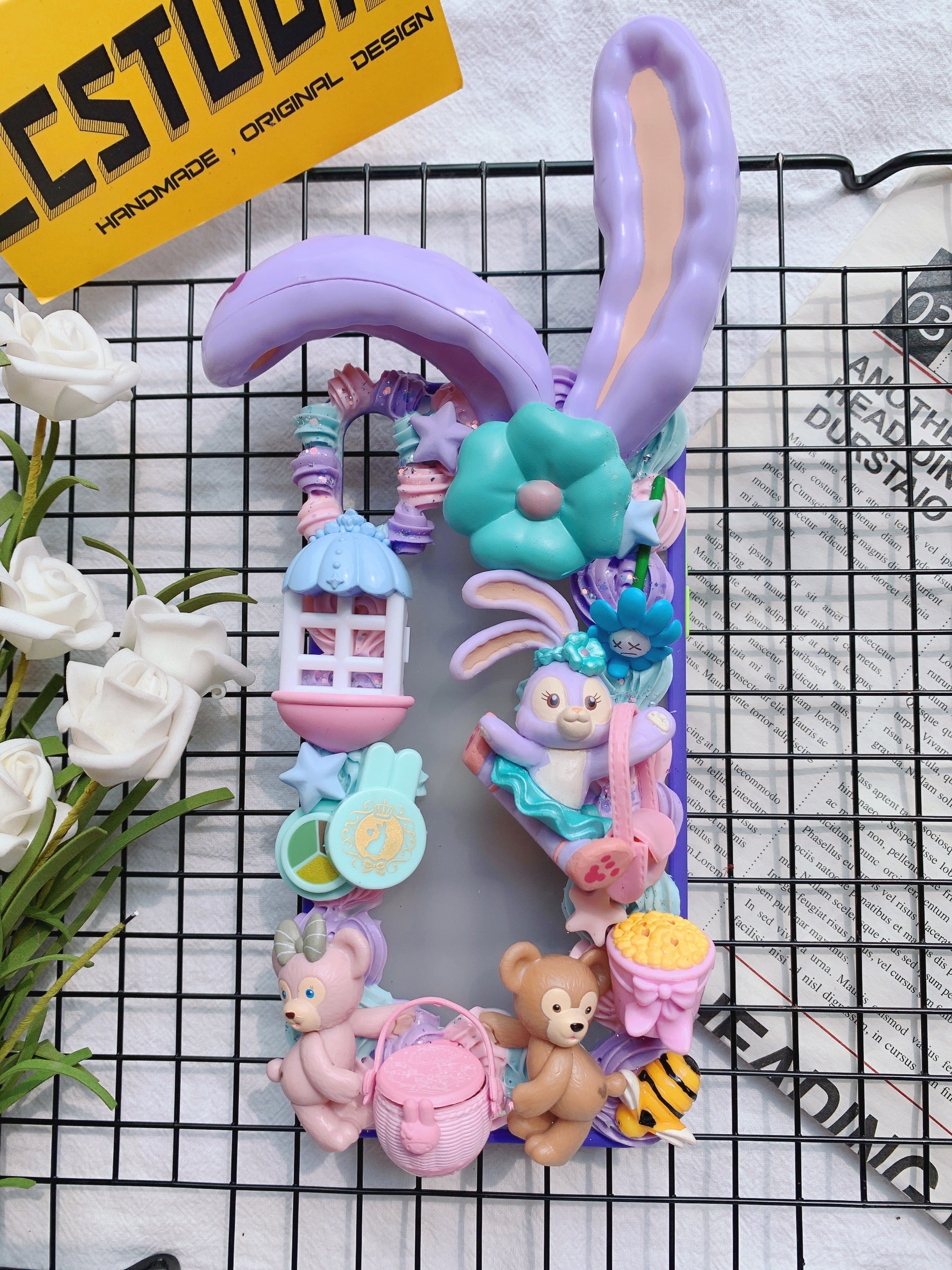 Handmade Decoden Phone Case｜All Models Available Stella