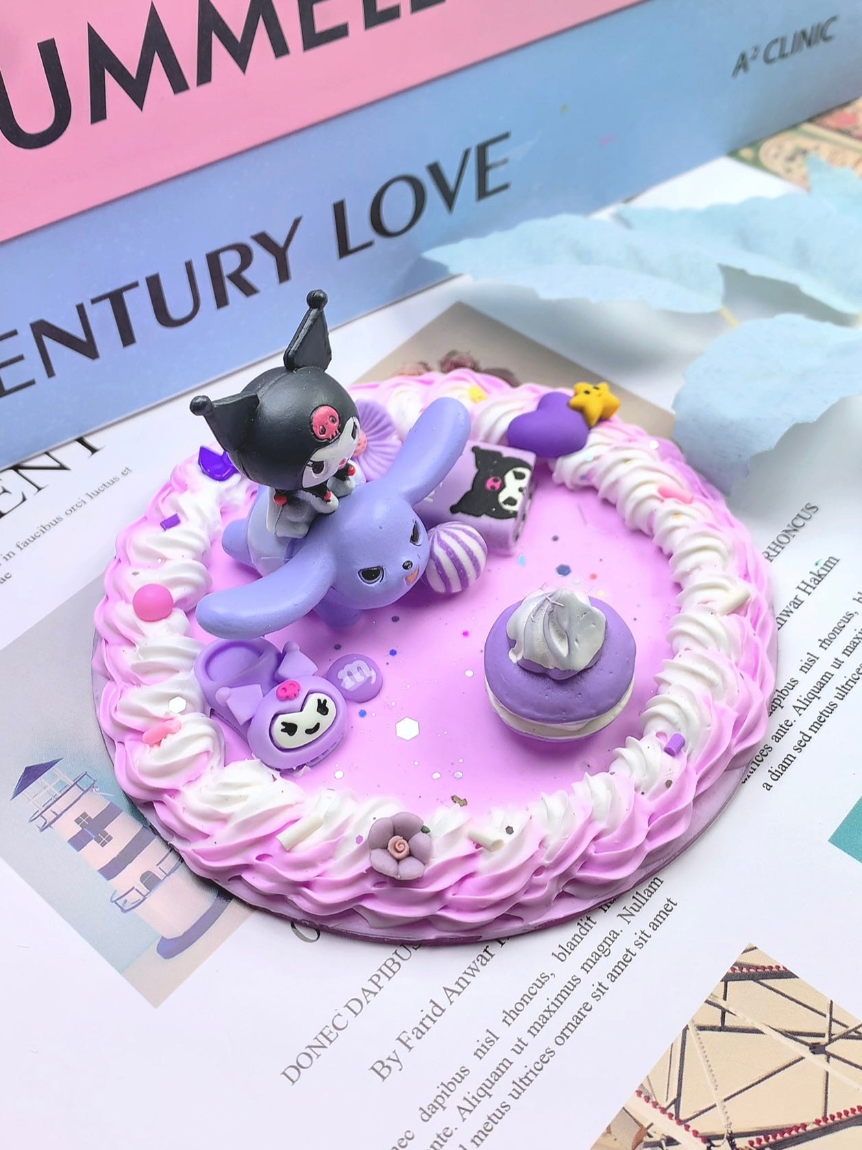 Sanrio Kuromi Decoden Stand for Phone/Tablet