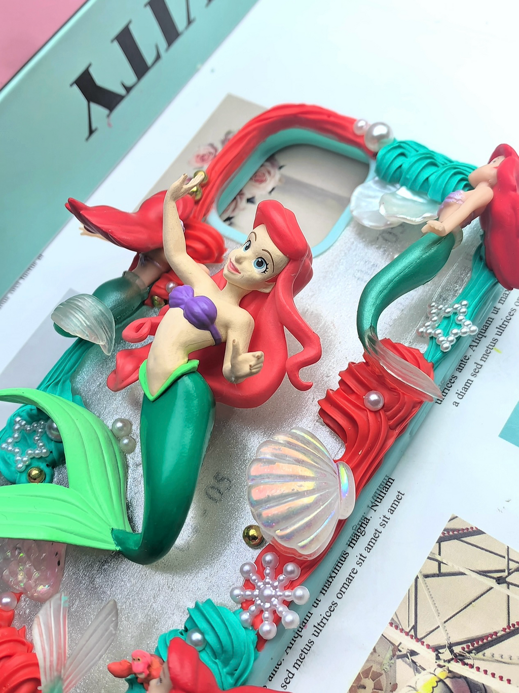 Handmade Decoden Phone Case｜All Models Available｜Princess