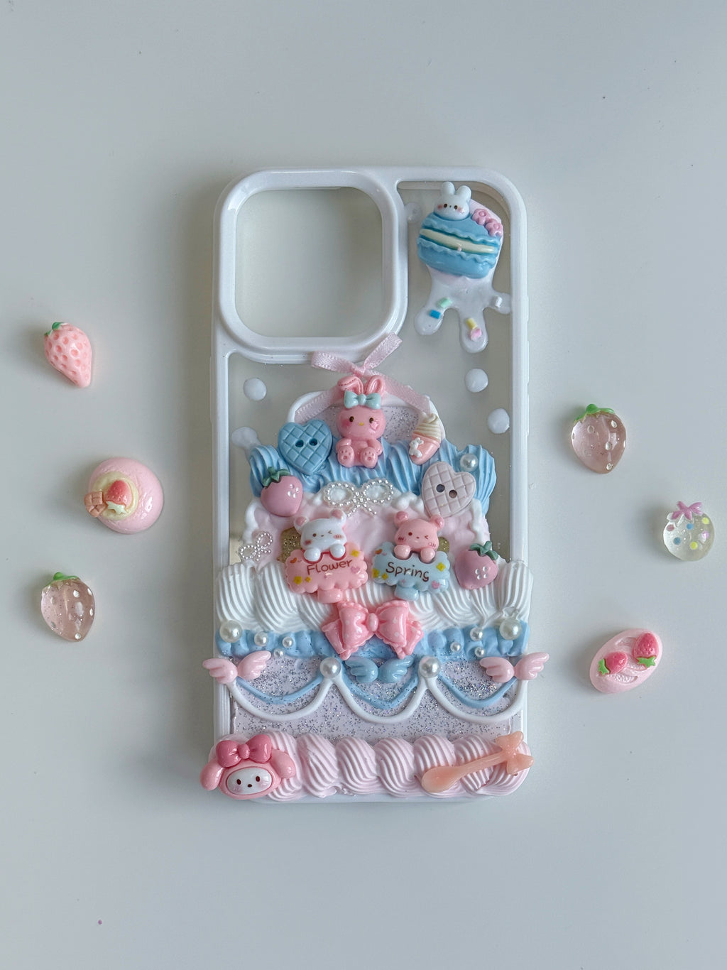Bunny Cake Decoden Phone Case