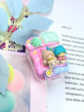 Carregar imagem no visualizador da galeria, Sanrio Little Twin Stars Decoden Earbud Case AirPods Case For Any Model
